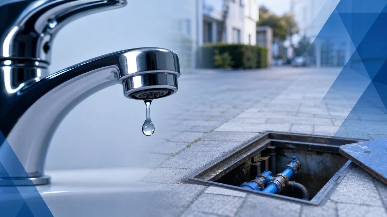 Wasserrohrbruch in Münchens Theresienstraße sorgt für Großeinsatz
