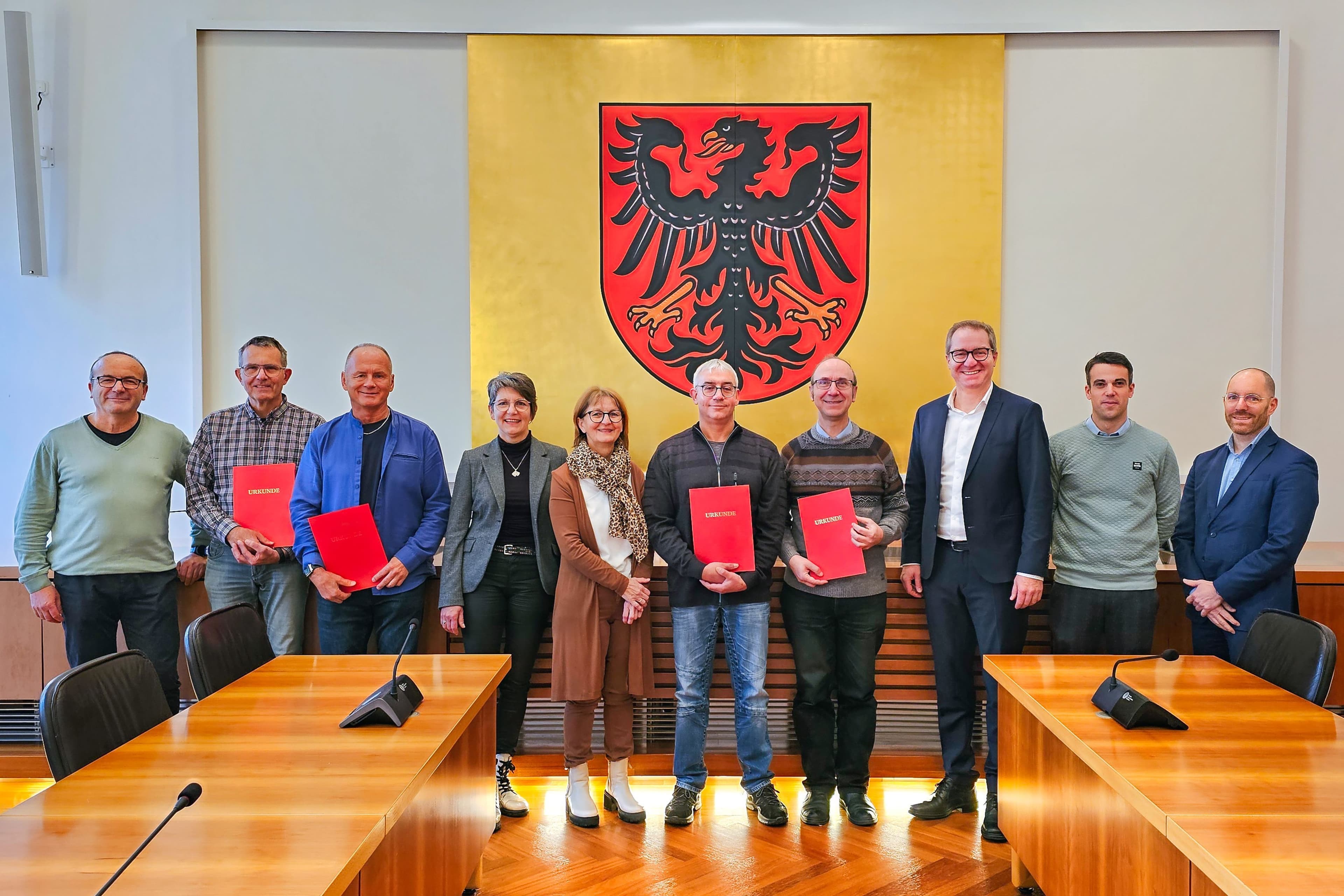 40 Jahre im Dienst: Treue Mitarbeiter geehrt