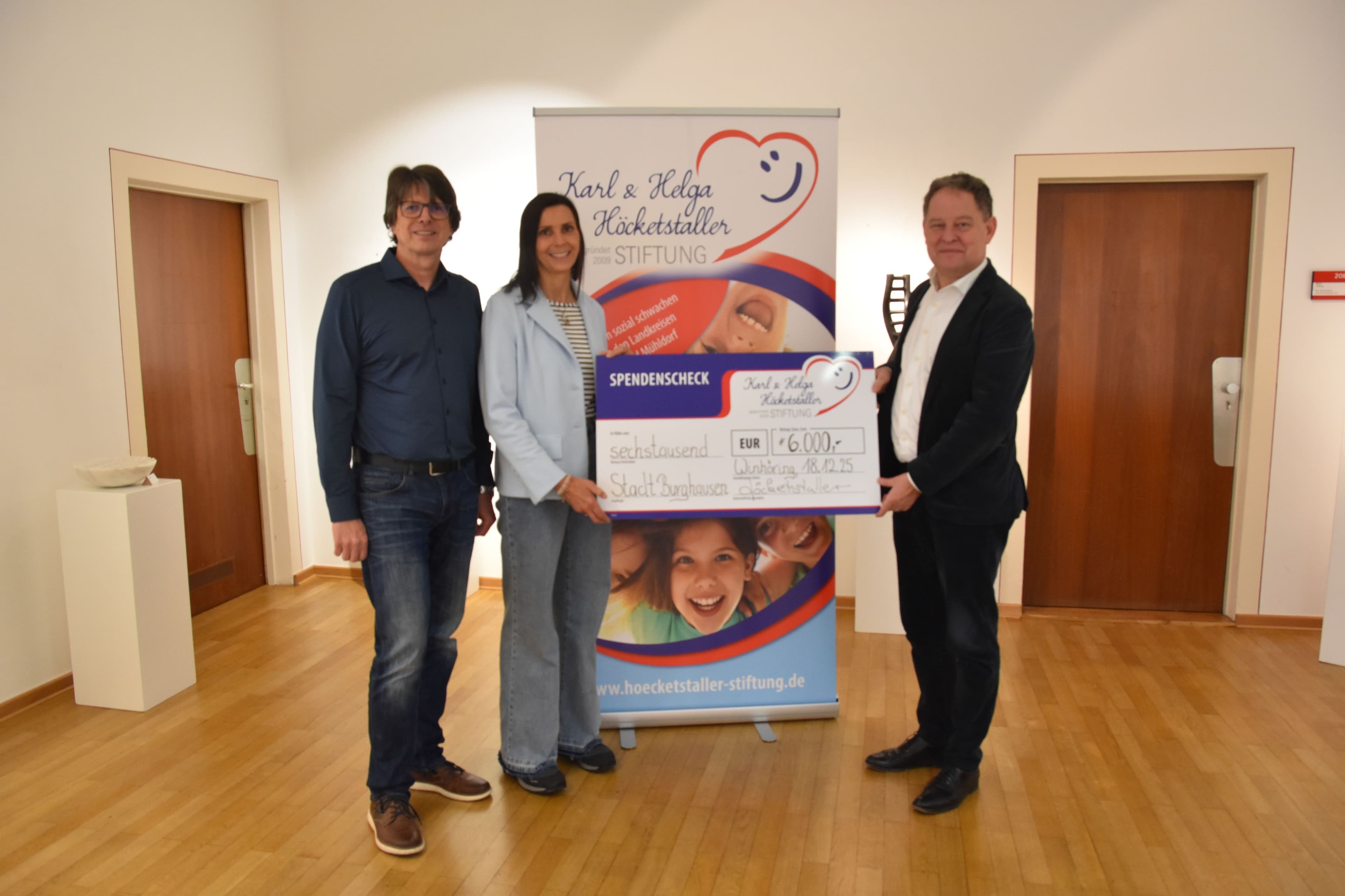 6.000 Euro für Burghausens Kinder