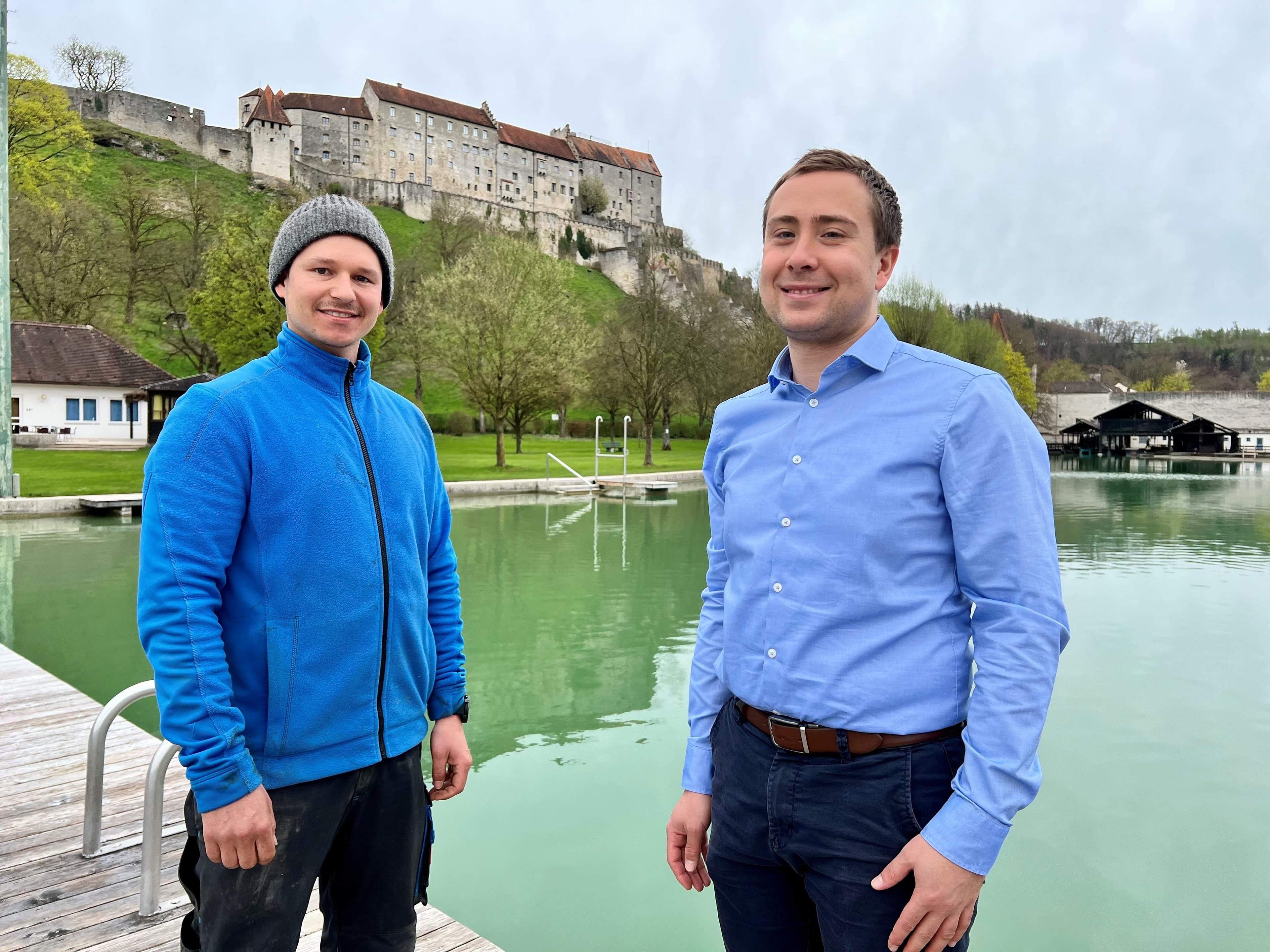 Außertourliches Badevergnügen am Wöhrsee