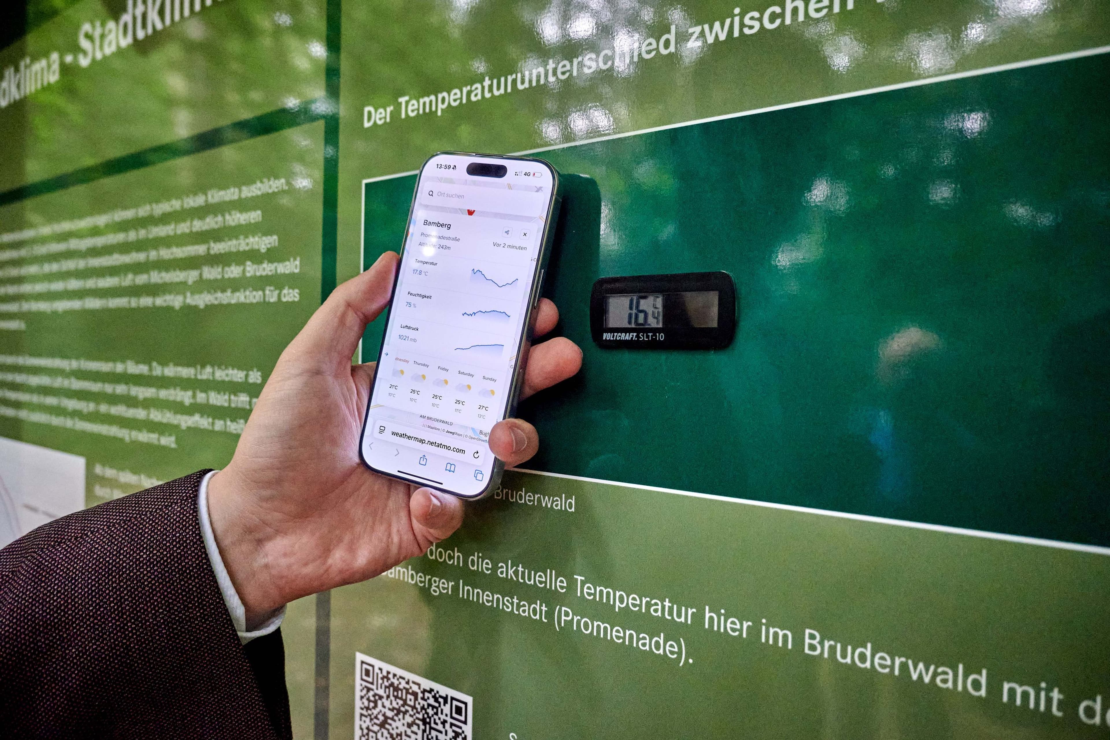 Bamberg erweitert seinen Walderlebnispfad