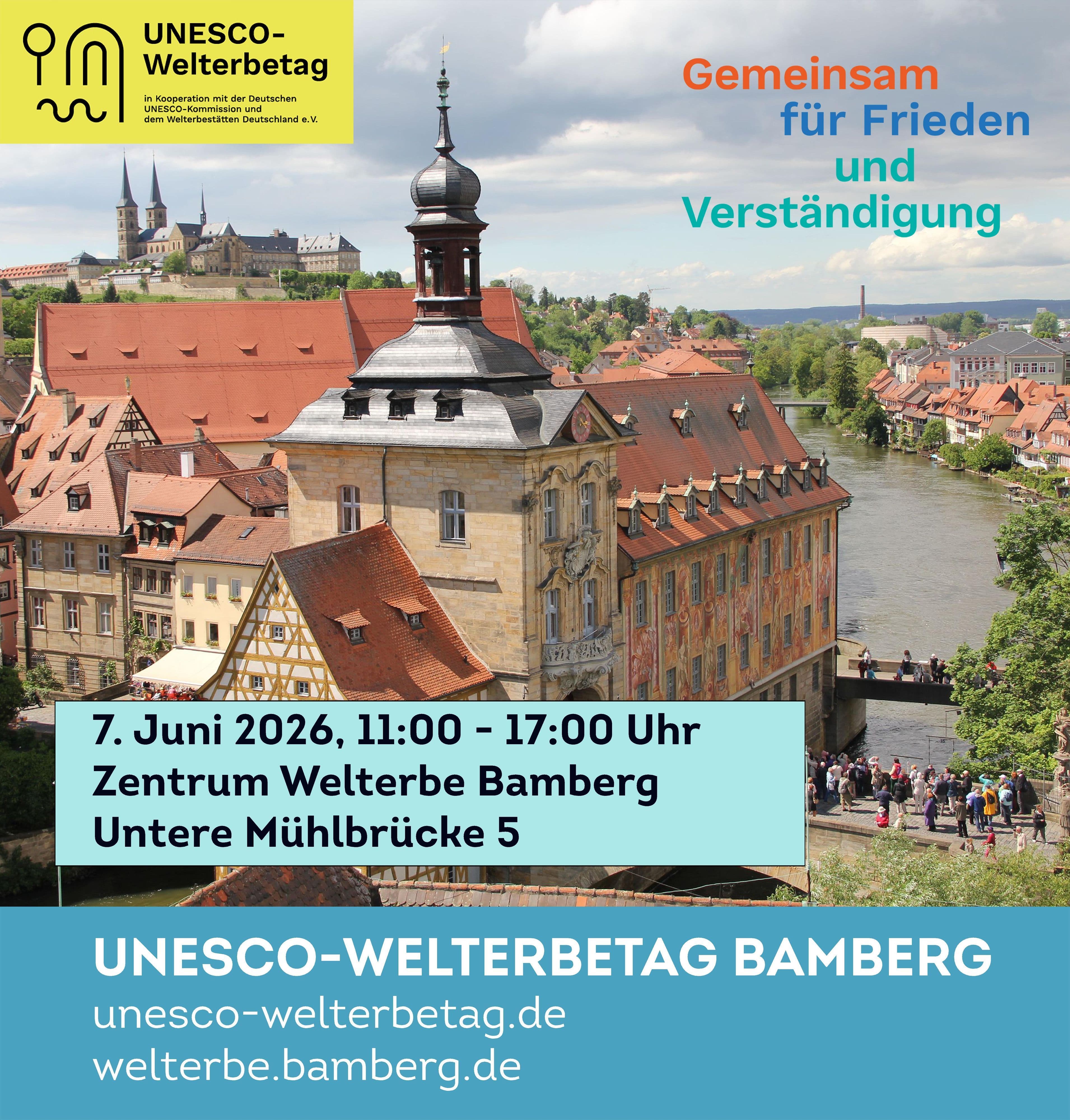 Bamberg feiert den UNESCO-Welterbetag