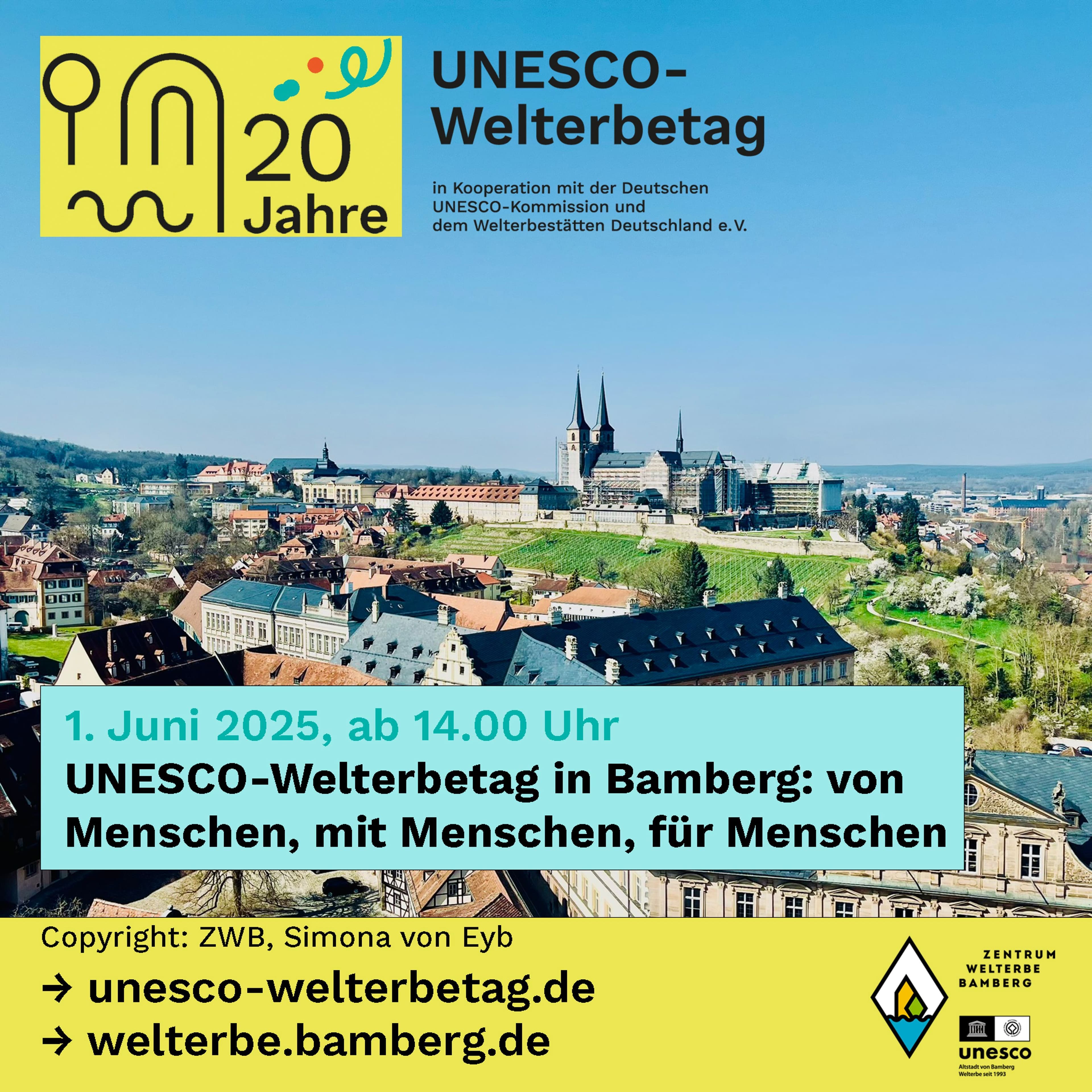 Bamberg feiert UNESCO-Welterbetag 2025