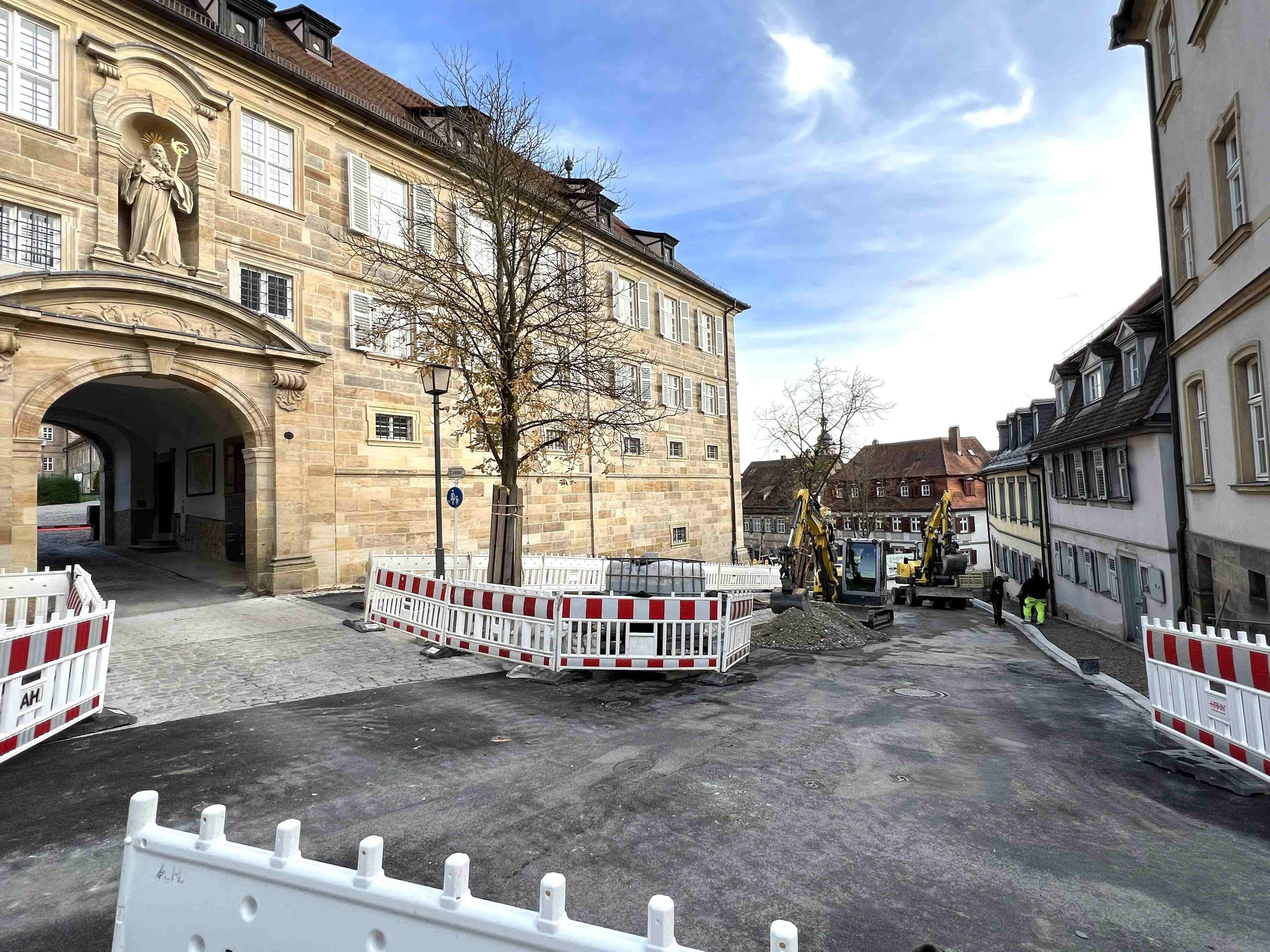 Baustelle Michelsberg: Neue Verkehrsregeln ab 3. November