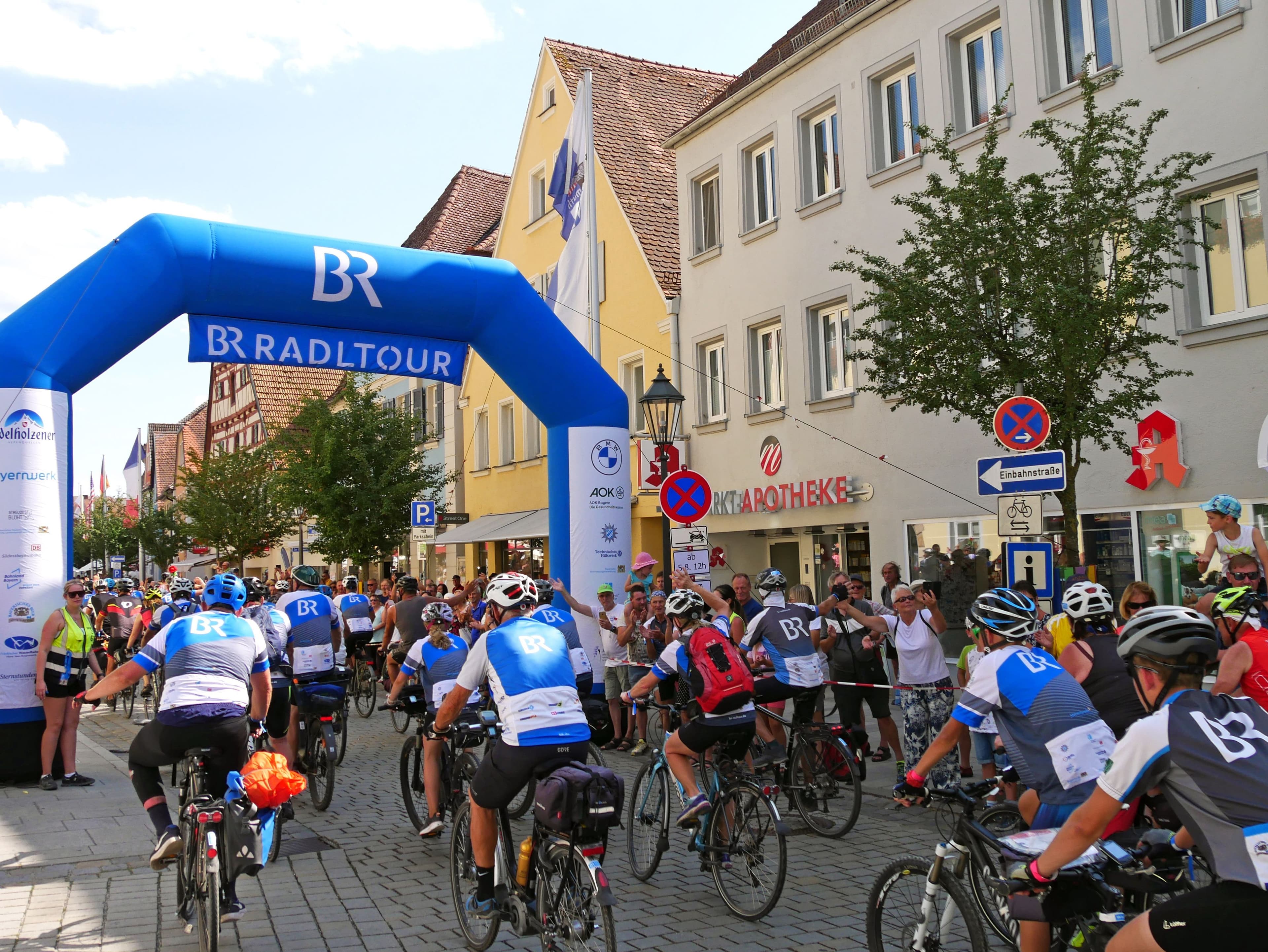 BR-Radltour macht Halt in Gunzenhausen