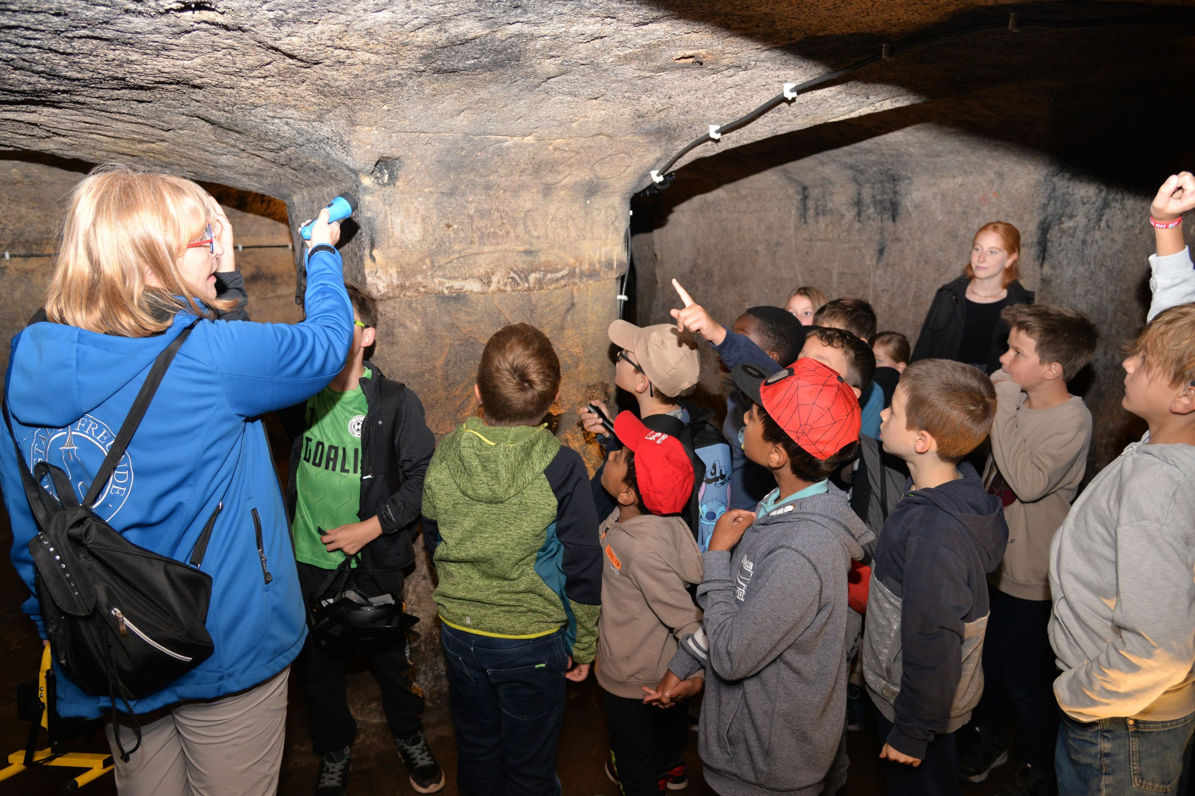City Scouts entdecken Laufer Felsenkeller