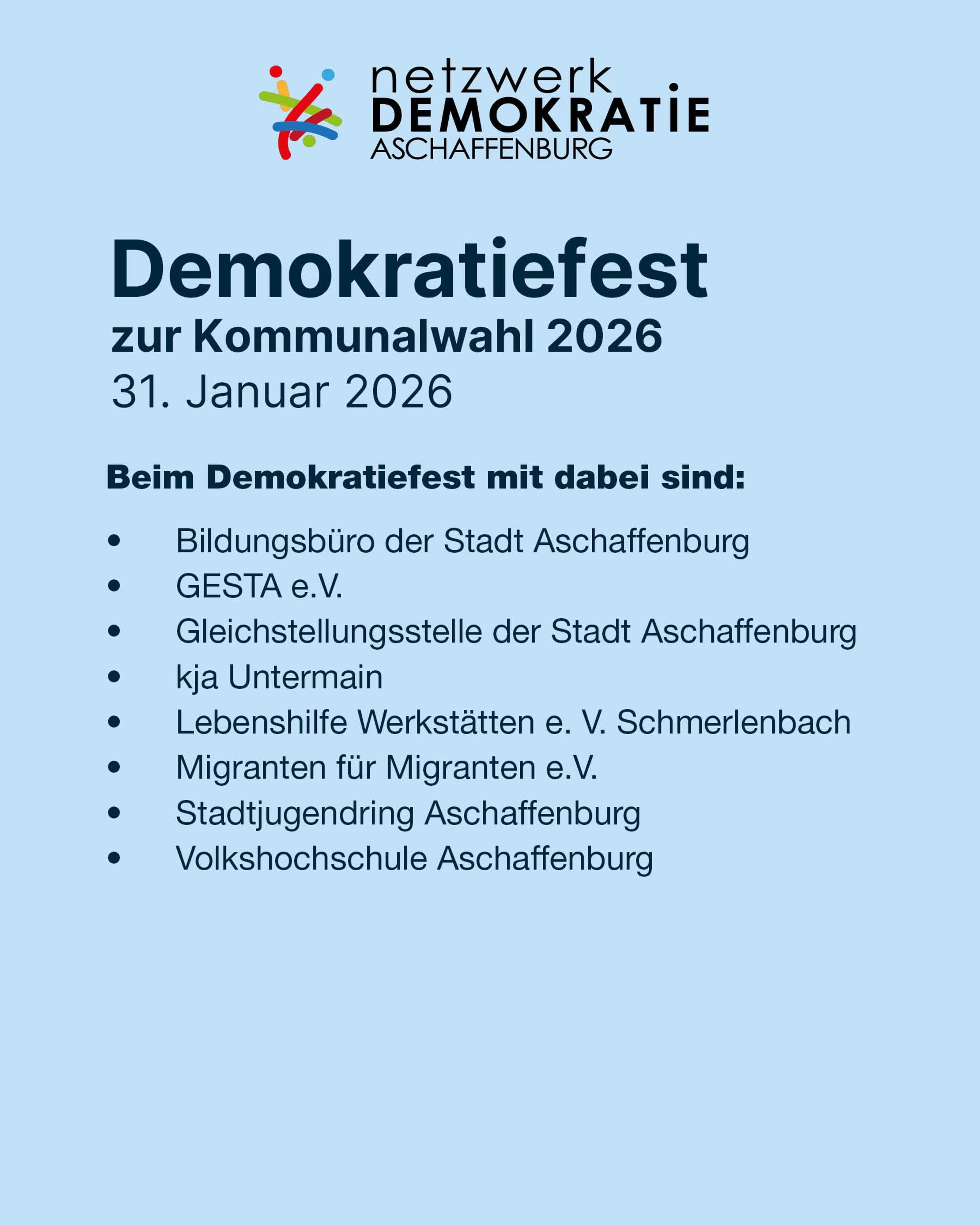 Demokratiefest in Damm: Mitbestimmen leicht gemacht