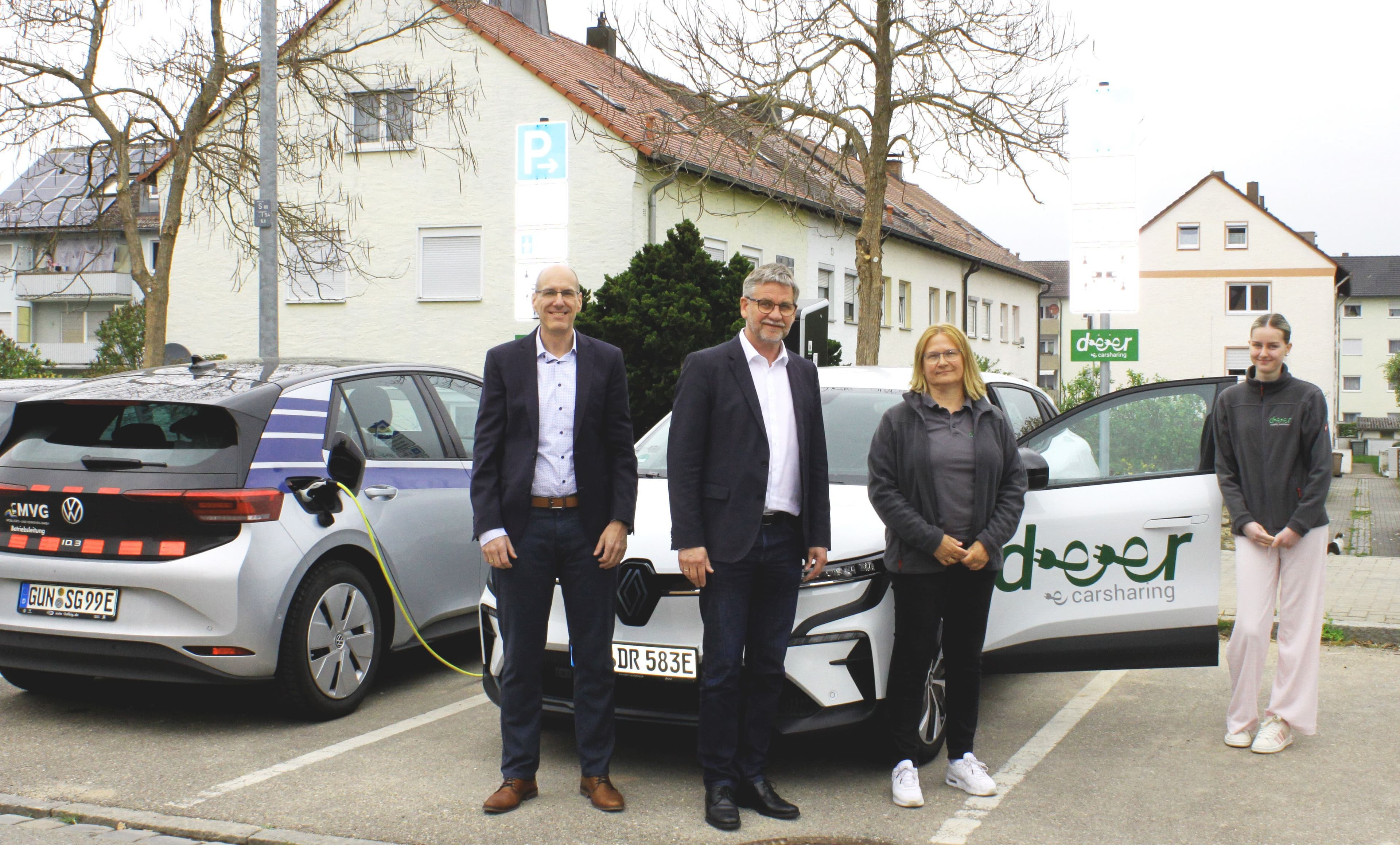 Elektrisches Carsharing im Frankenländlichen Seenland