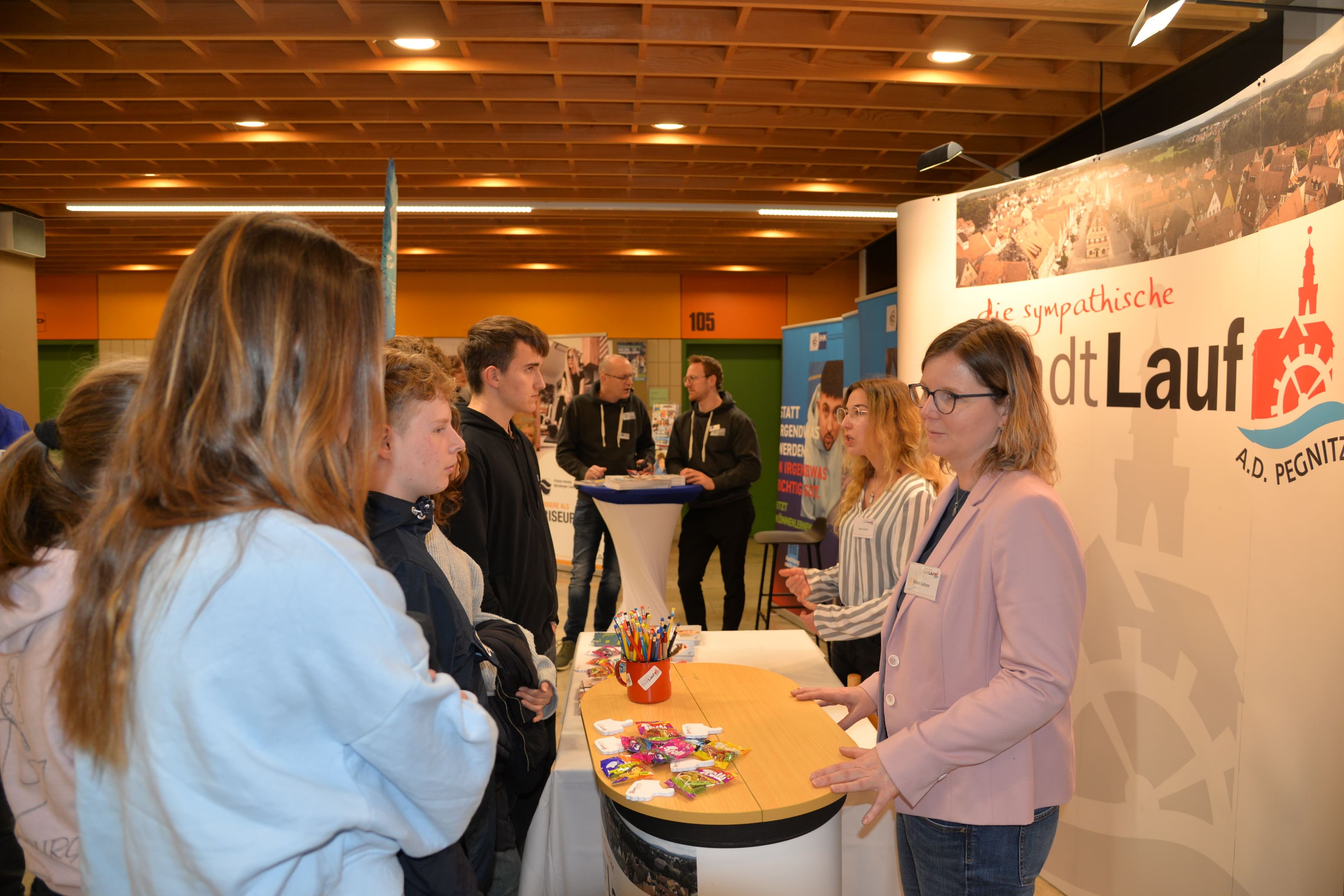Erfolgreiches Laufer Ausbildungs- und Fachkräfteforum