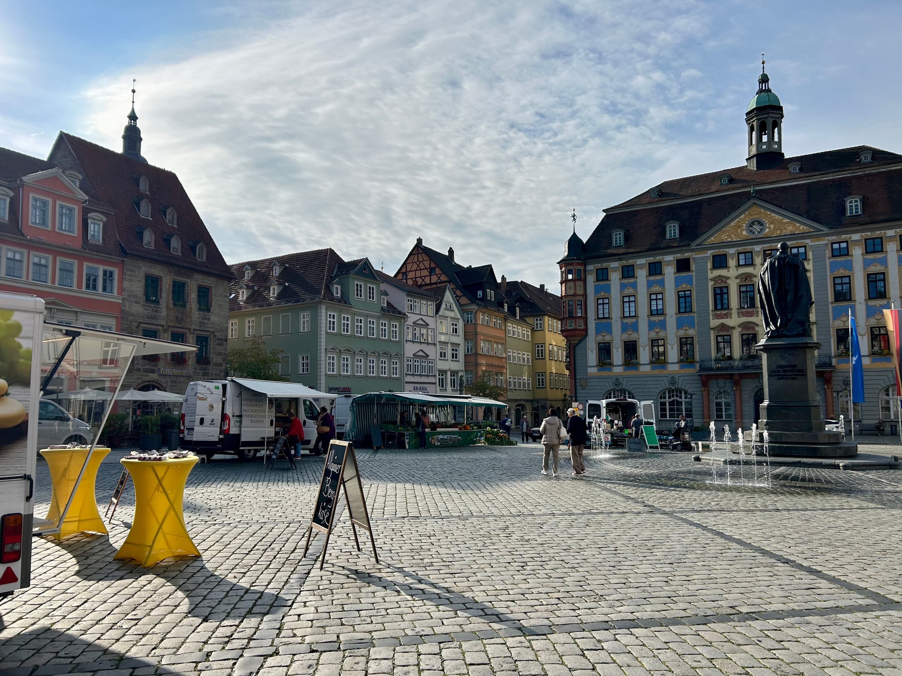 Gemüsemarkt in Coburg am 3. Oktober geschlossen