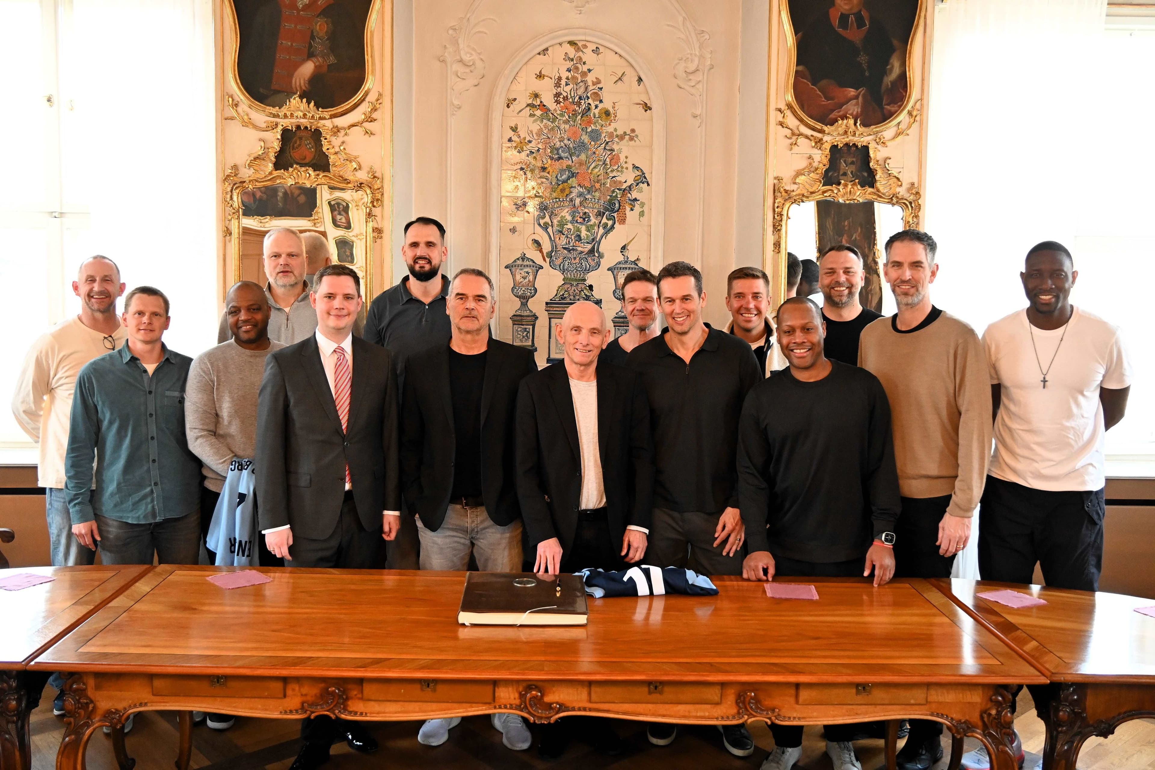 Goldene Erinnerungen: Bamberger Basketball feiert