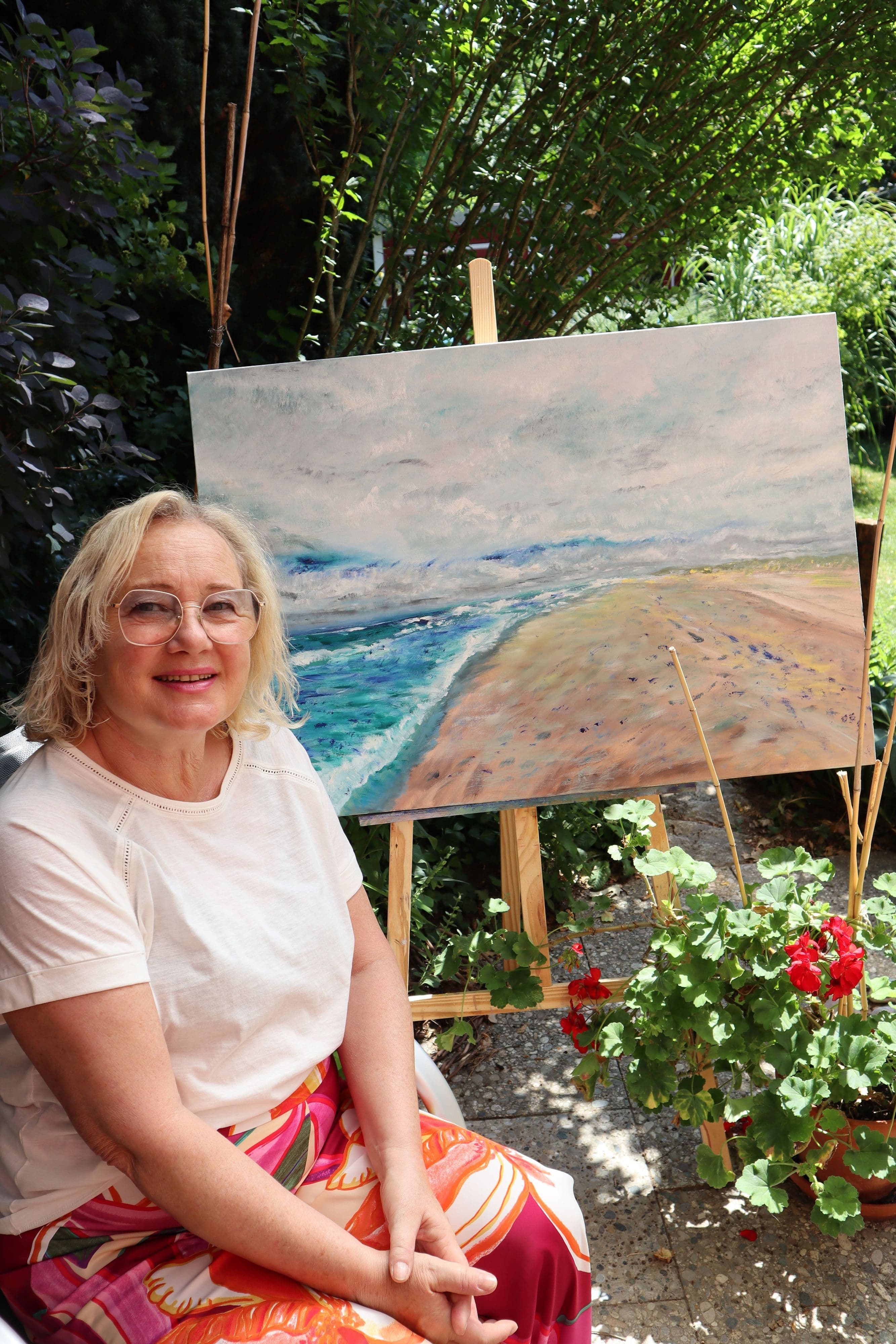 „Inspired by nature“: Neue Bilder von Angelika Simmet