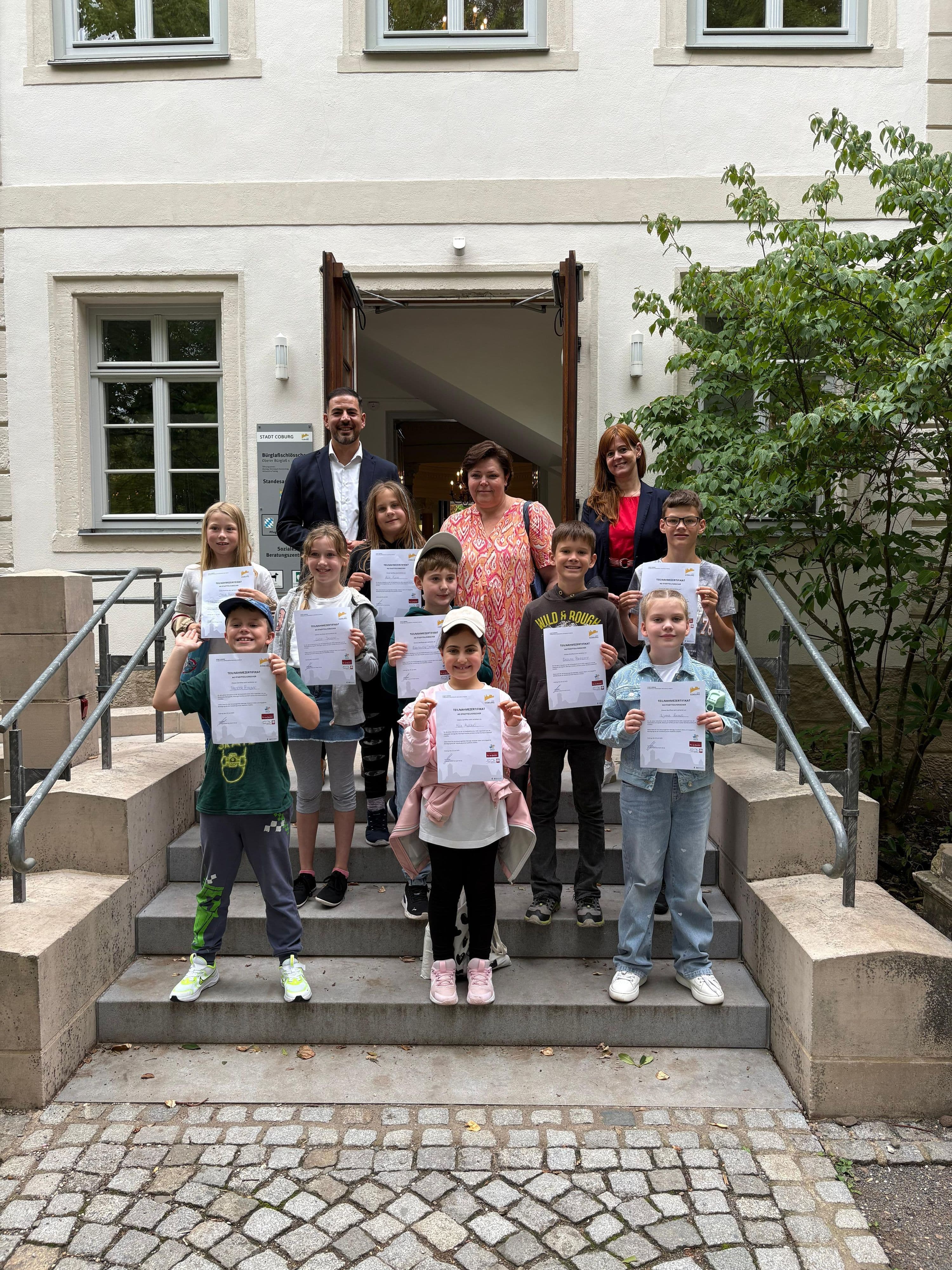 Kinder entdecken ihren Stadtteil neu
