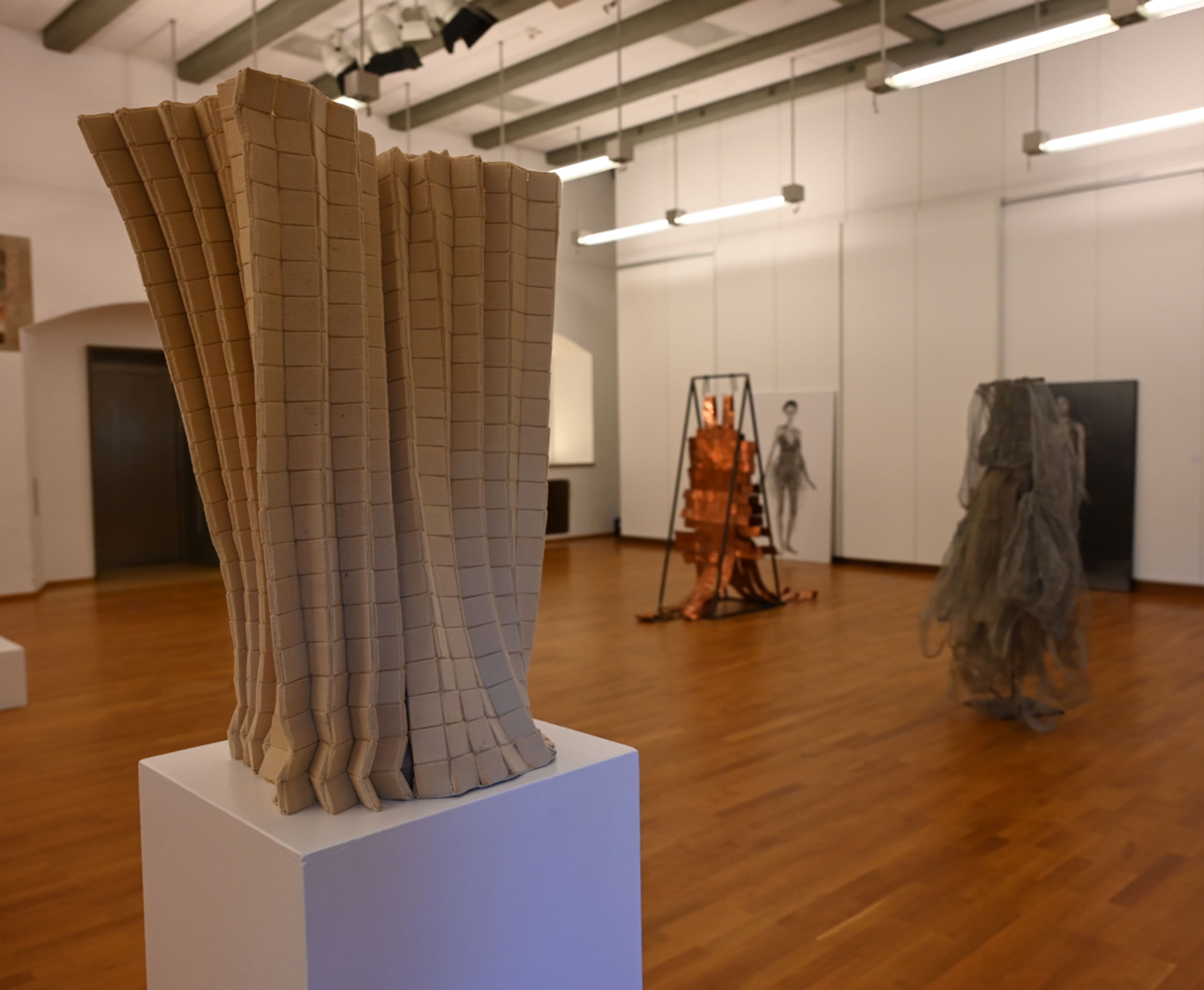 Letzter Tag der Ausstellung „konzept textil“