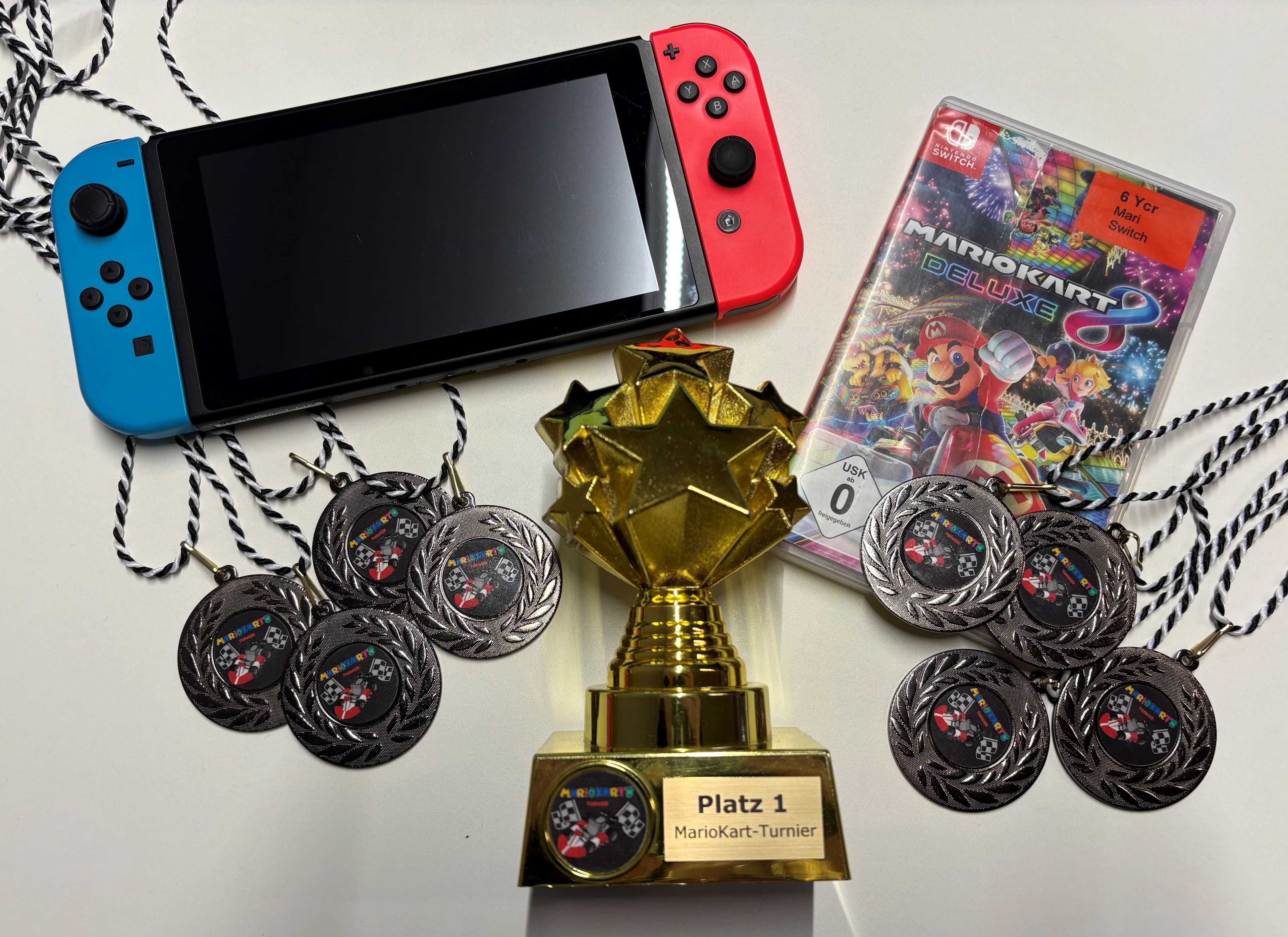MarioKart-Rennen in der Stadtbücherei Coburg