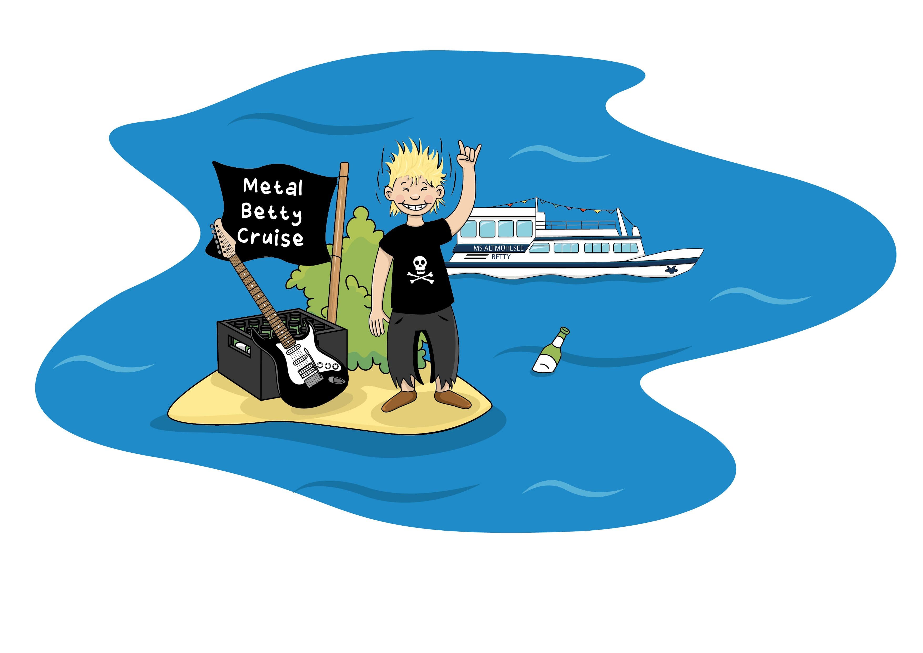 Metal-Betty-Cruise – Ein rockiges Erlebnis auf der MS Altmühlsee