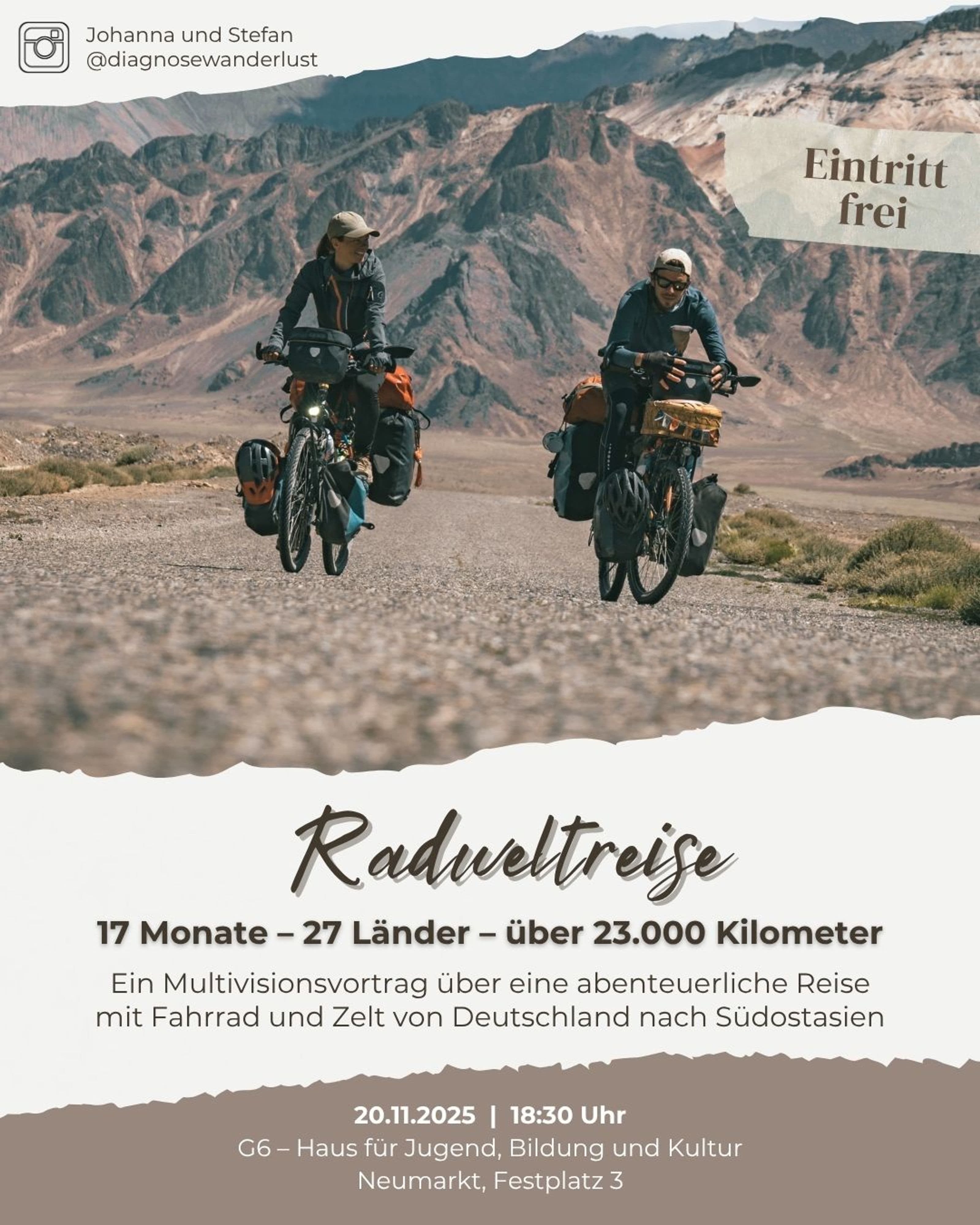 Mit dem Rad von Deutschland bis China