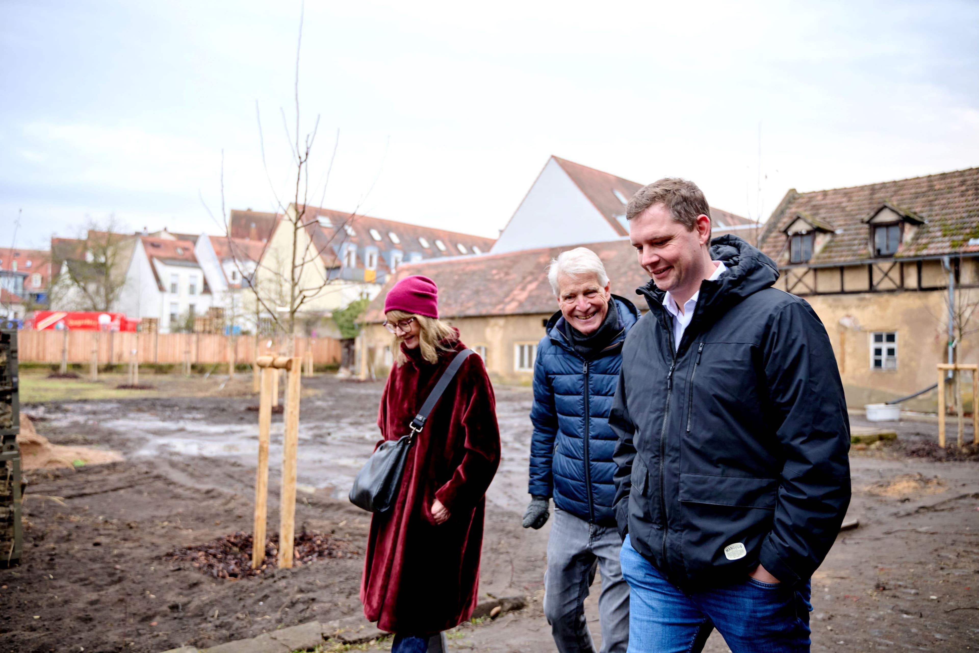 Neue Streuobstwiese im Bamberger Gärtnerviertel