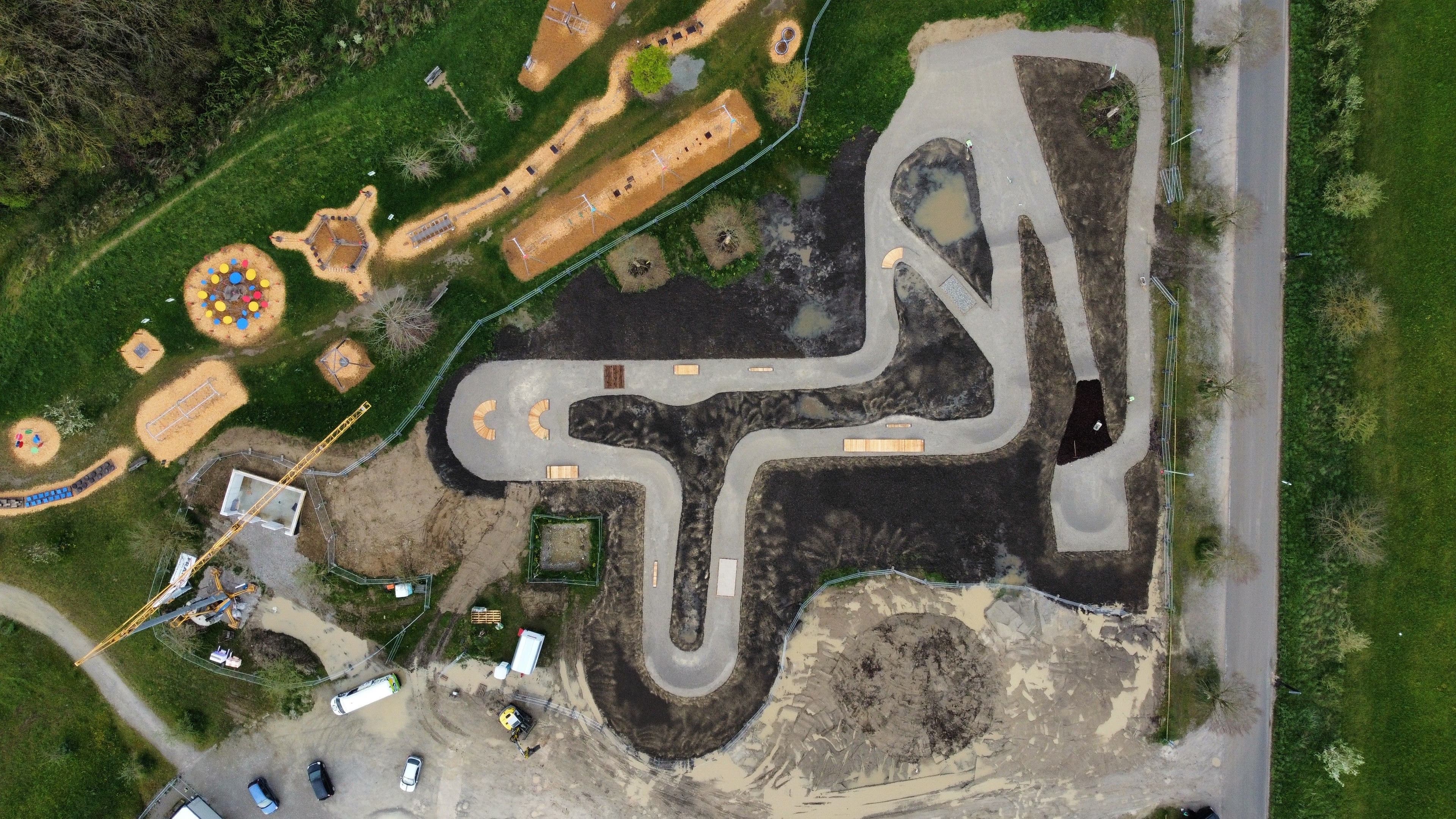 Neuer Bike- und Skatepark in Burghausen eröffnet