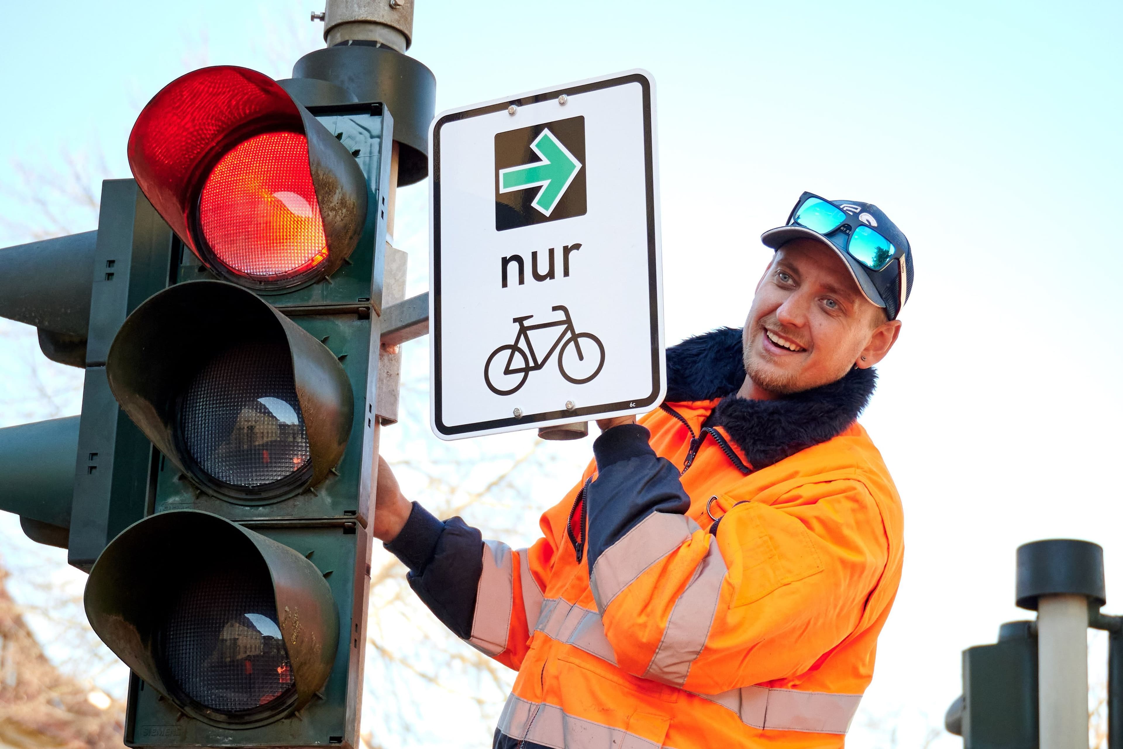 Radfahrende aufgepasst: Neue Grünpfeile in Bamberg!