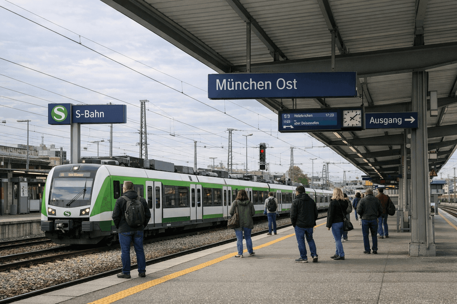 Sexualdelikte in Münchner S-Bahn: Polizei ermittelt
