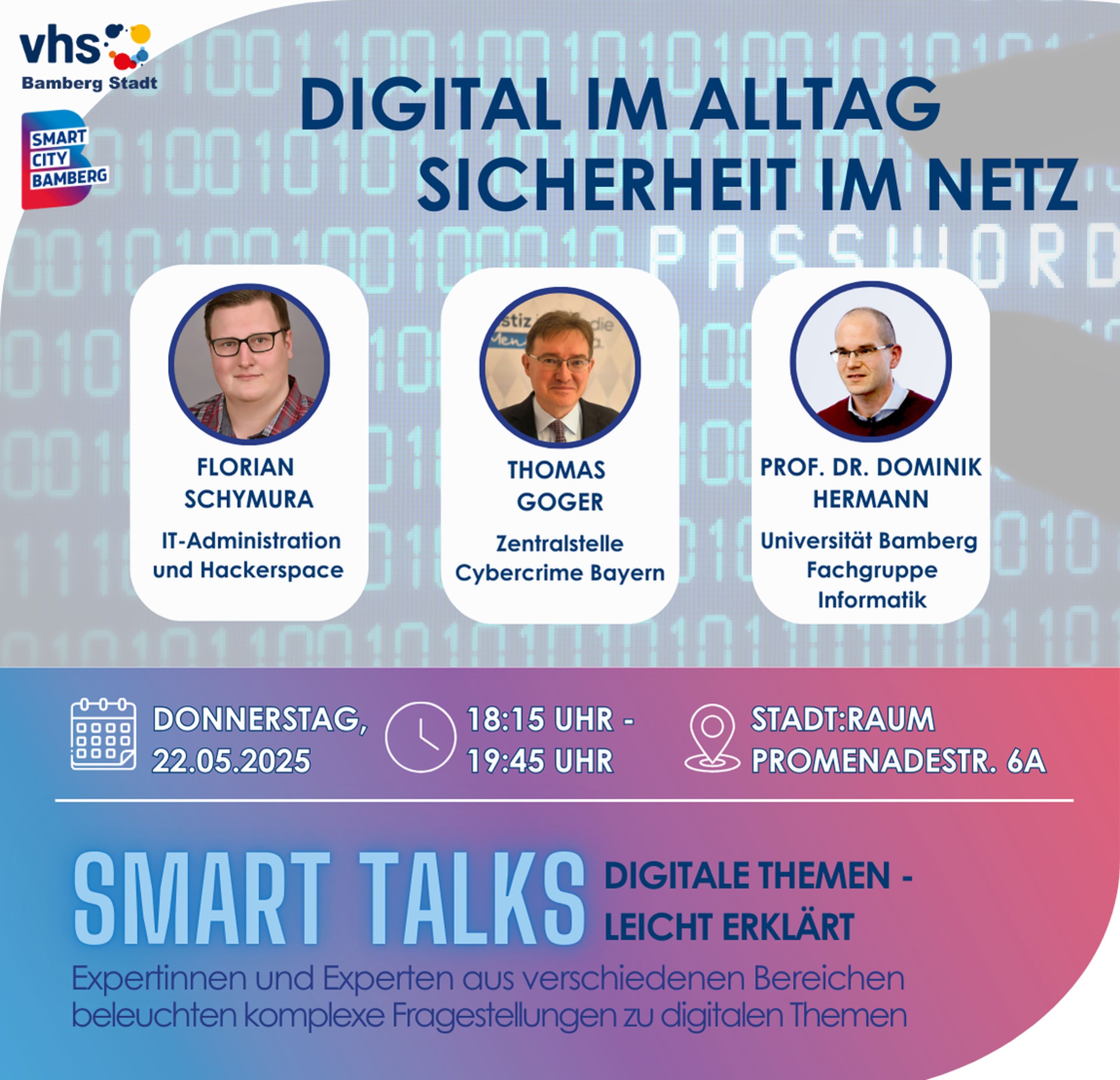 Smart Talk: Schutz im digitalen Raum