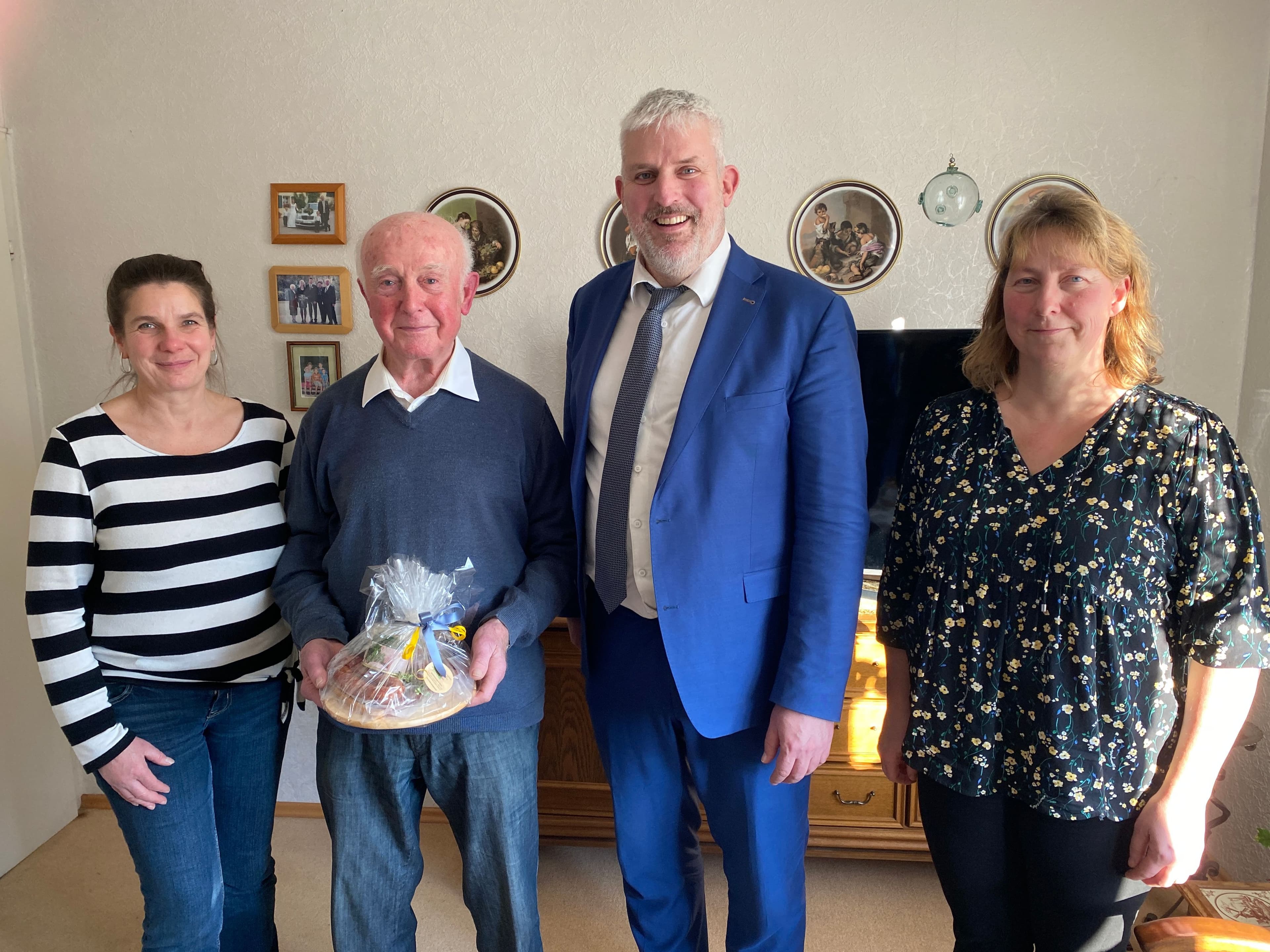 Wilhelm Költsch wird 90 Jahre alt