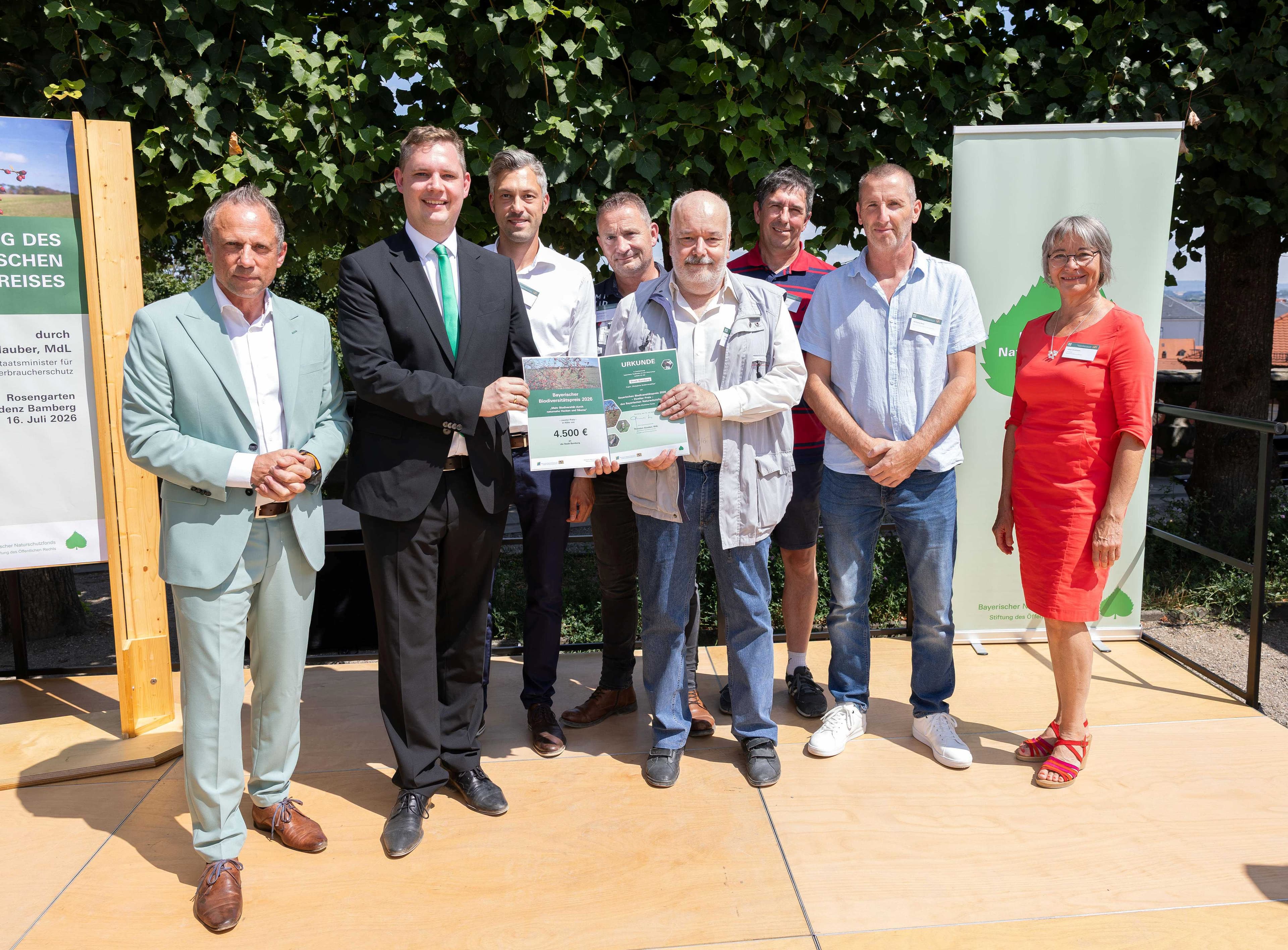 Bamberg erhält Bayerischen Biodiversitätspreis
