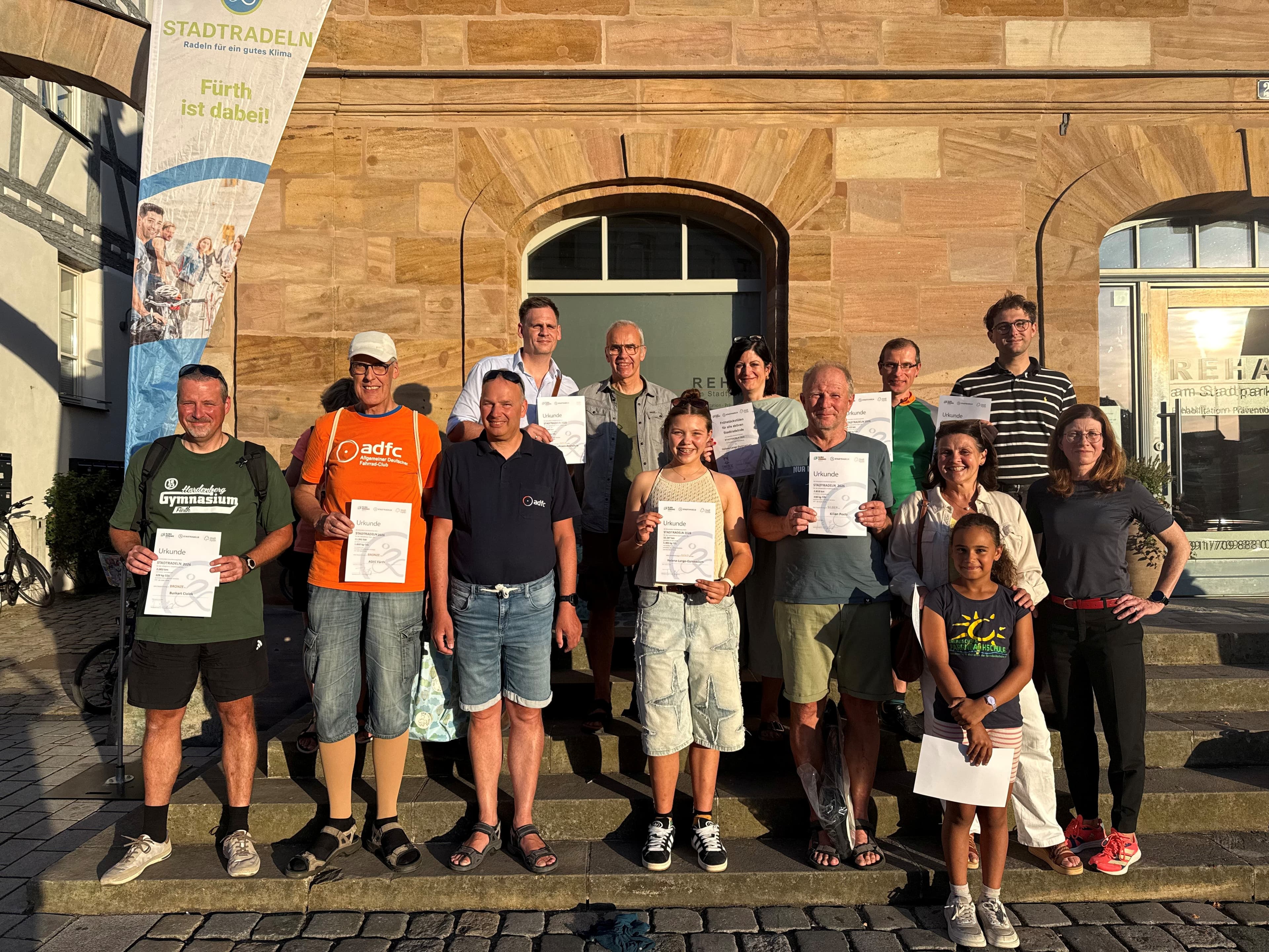 STADTRADELN in Fürth: 1.700 Teilnehmende und 61 Tonnen CO₂-Einsparung