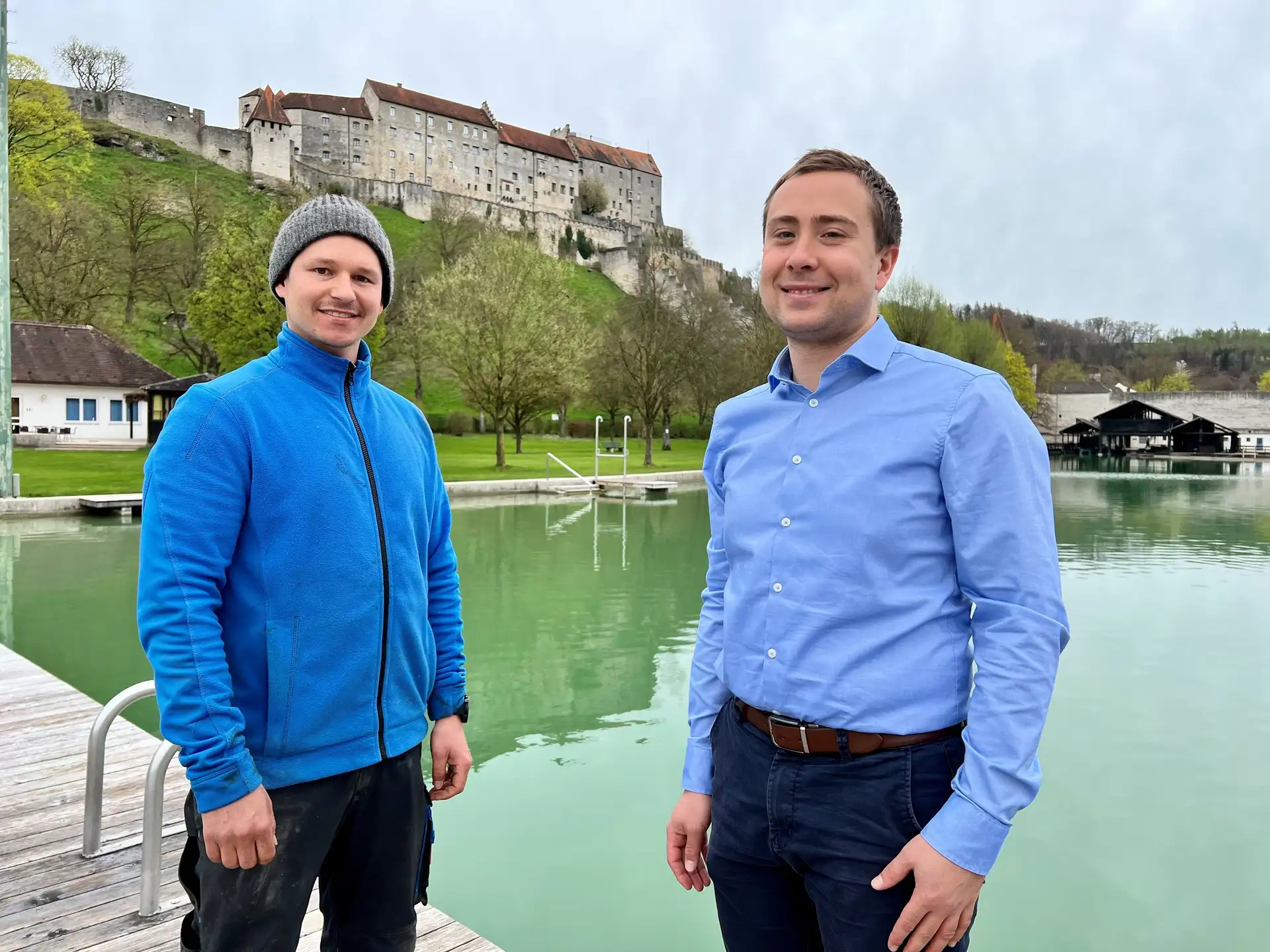 Außertourliches Badevergnügen am Wöhrsee