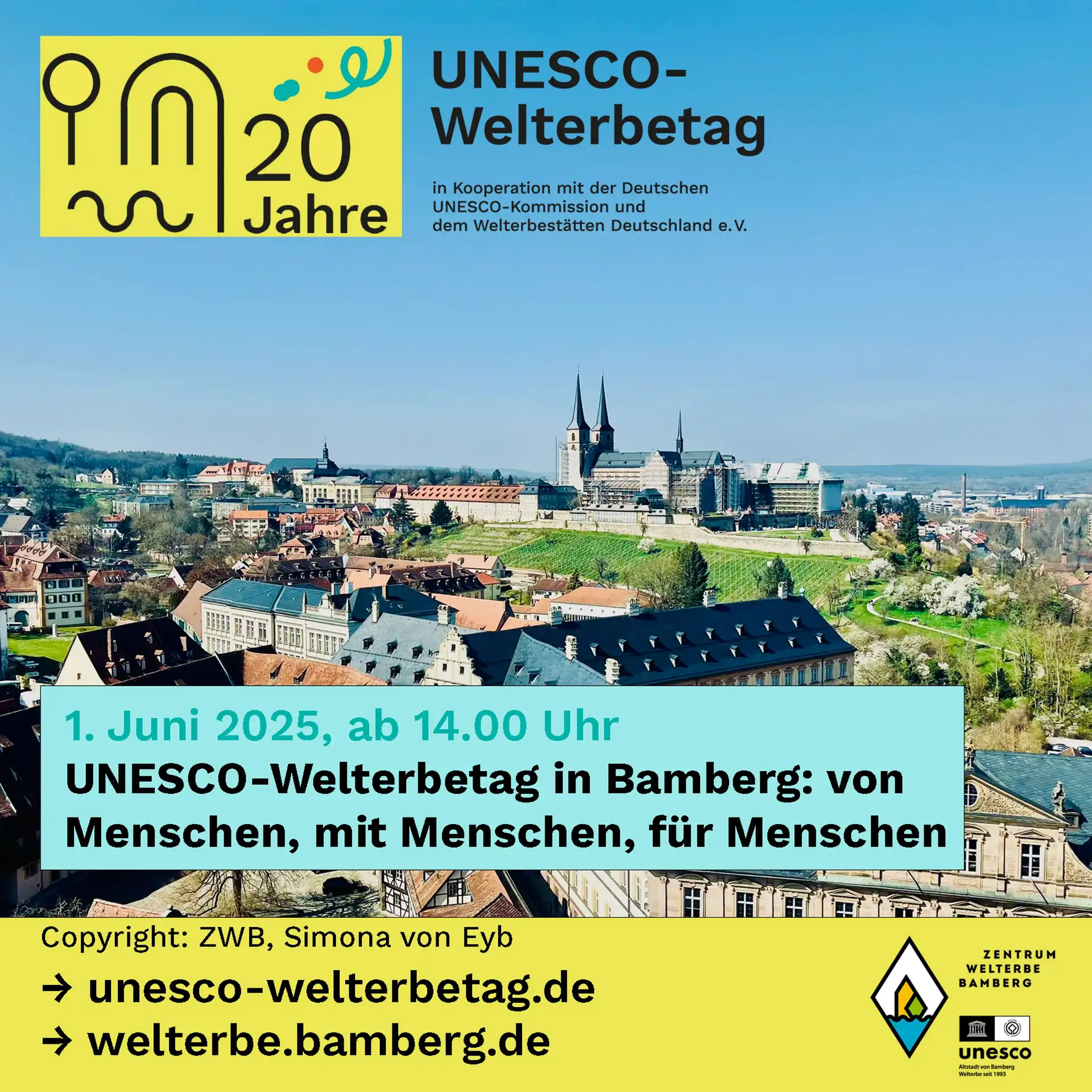 Bamberg feiert UNESCO-Welterbetag 2025