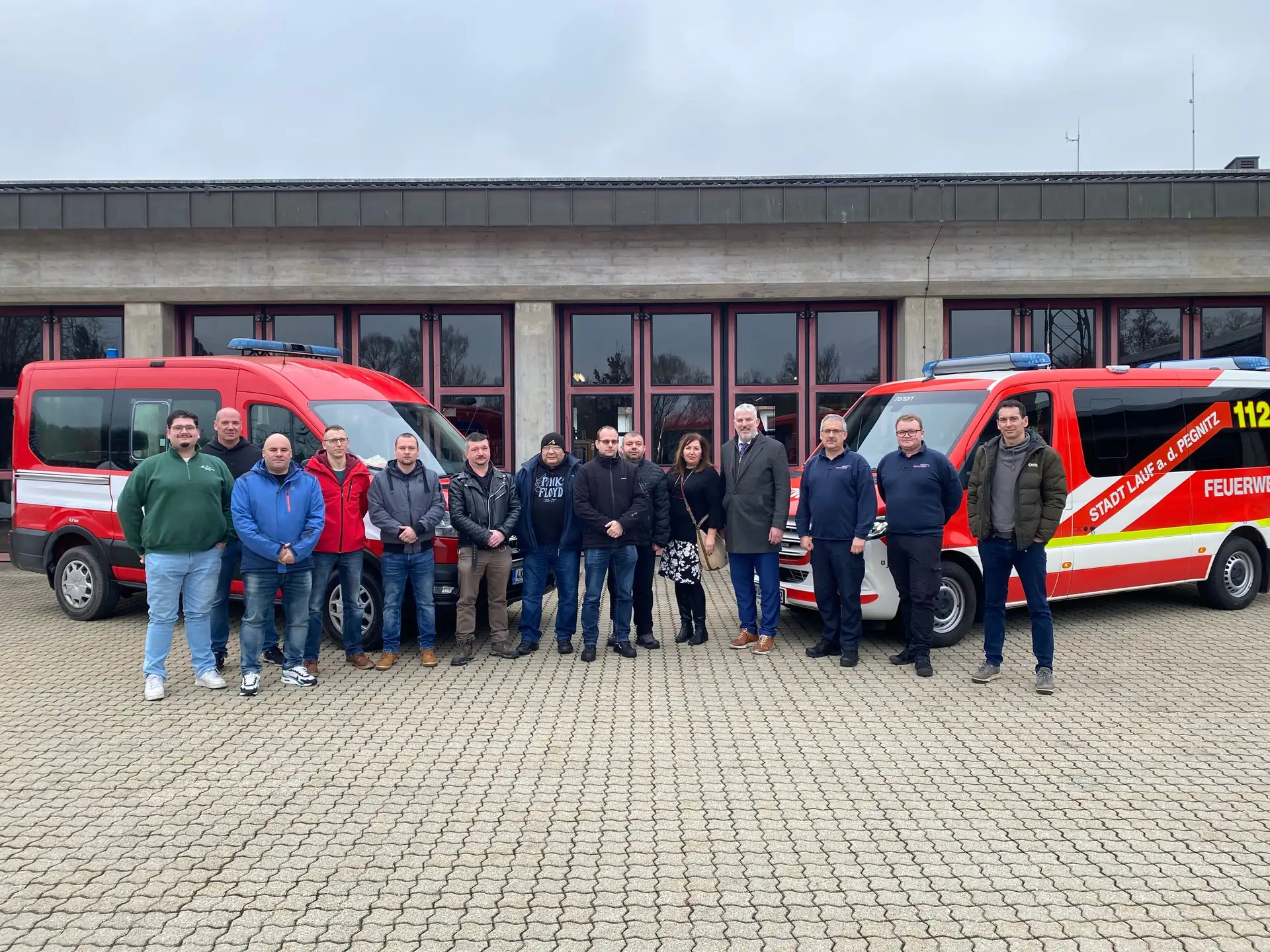 Feuerwehr-Austausch zwischen Lauf und Loket gestartet