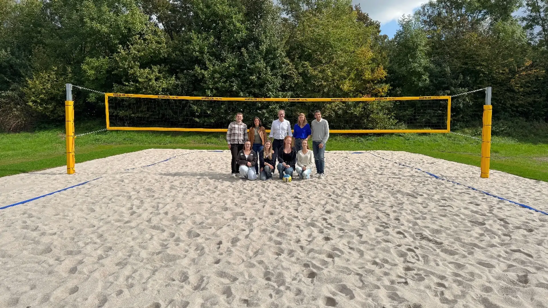 Neuer Beachvolleyballplatz in Neumarkt eröffnet