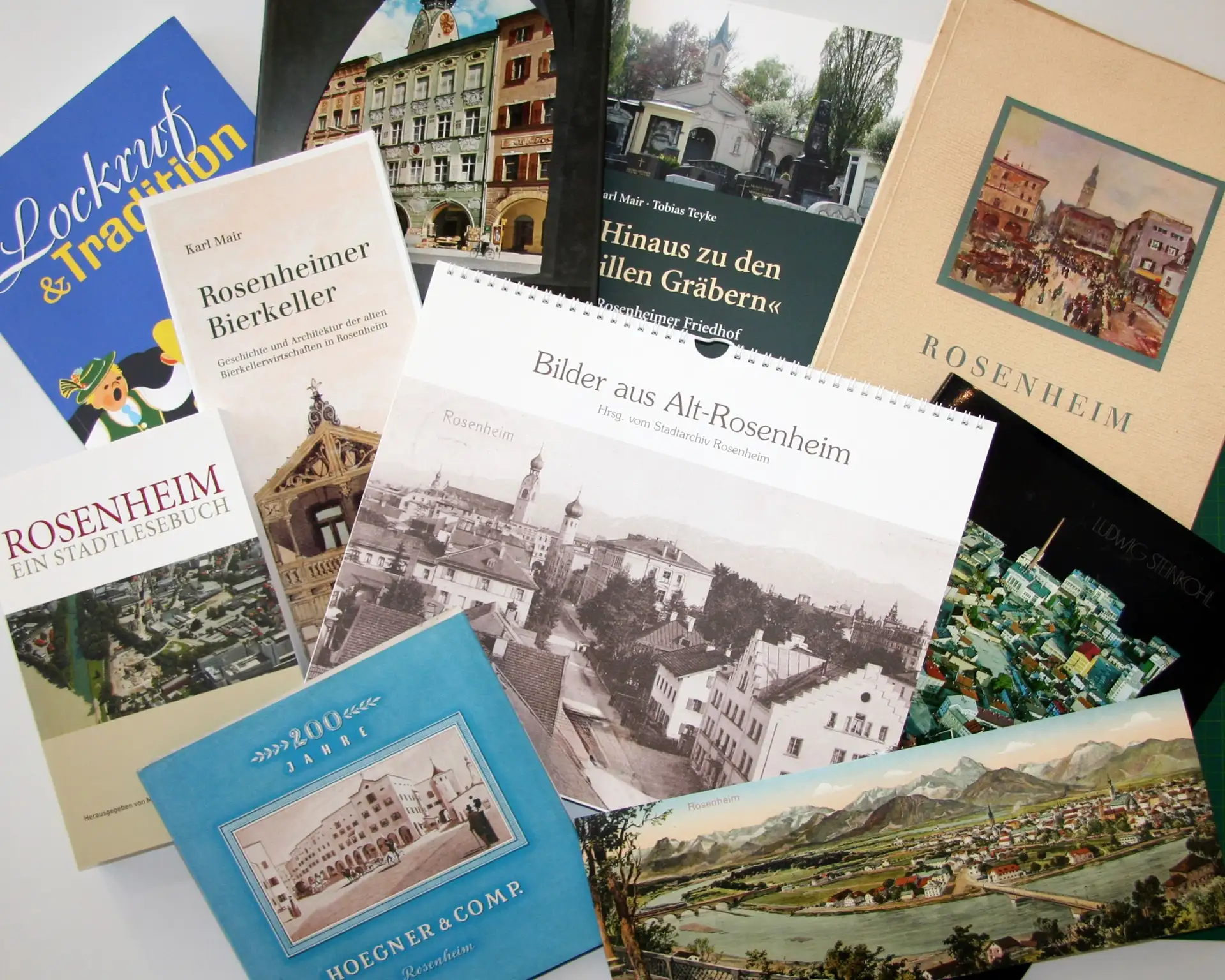 Schätze der Stadtgeschichte: Bücherflohmarkt in Rosenheim