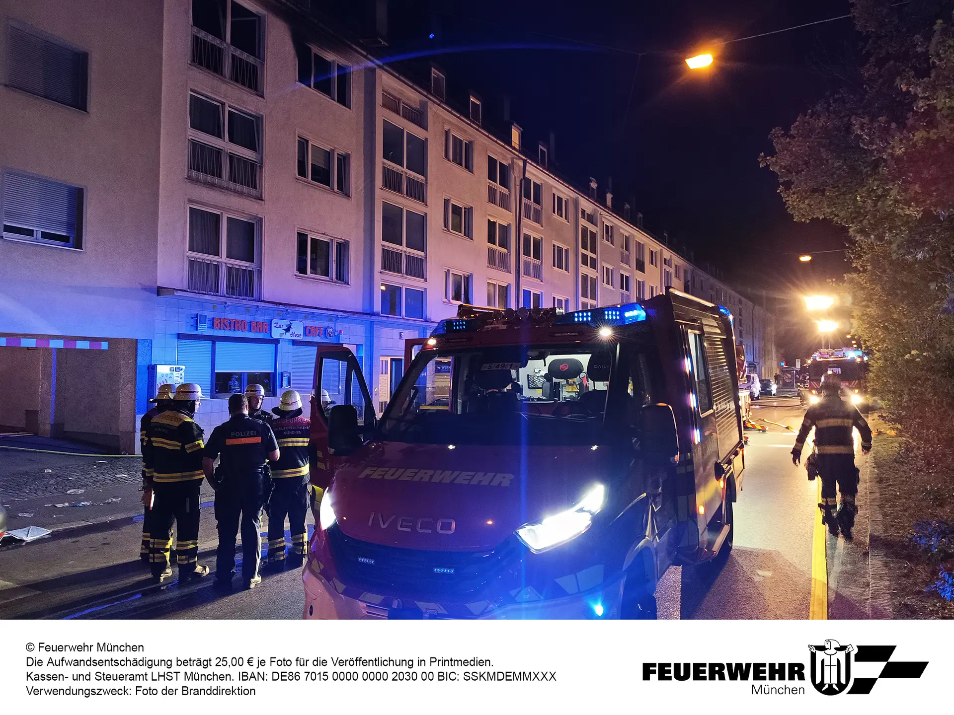 FW-M: Ausgedehnter Wohnungsbrand in Mehrfamilienhaus (Neuharlaching)