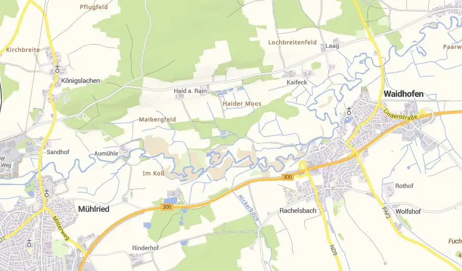 Sanierung der Paarbrücke auf der ND 22 bei Waidhofen