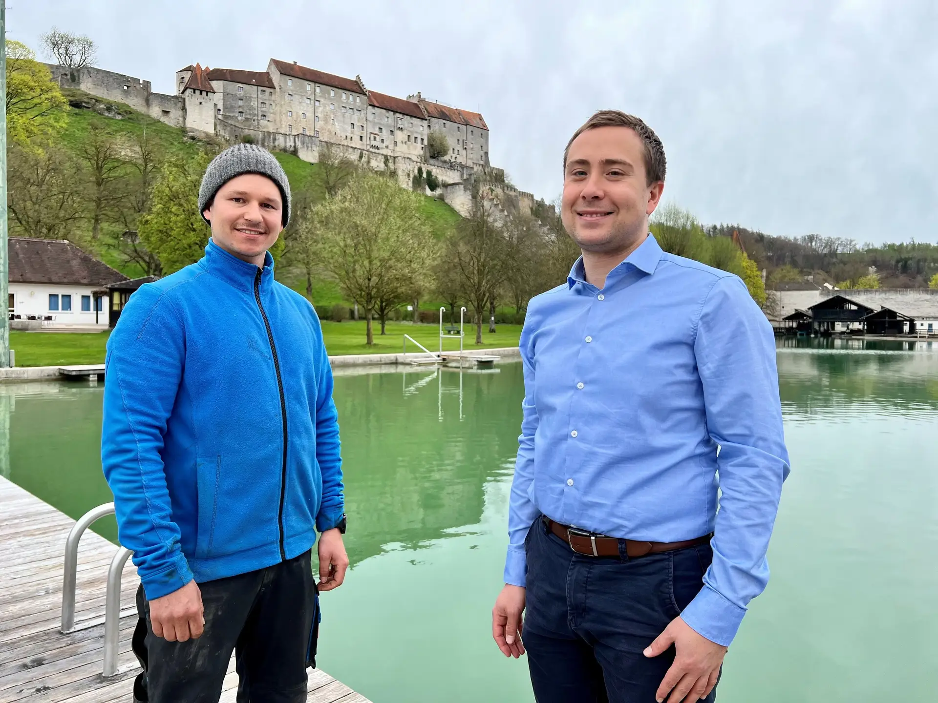 Außertourliches Badevergnügen am Wöhrsee