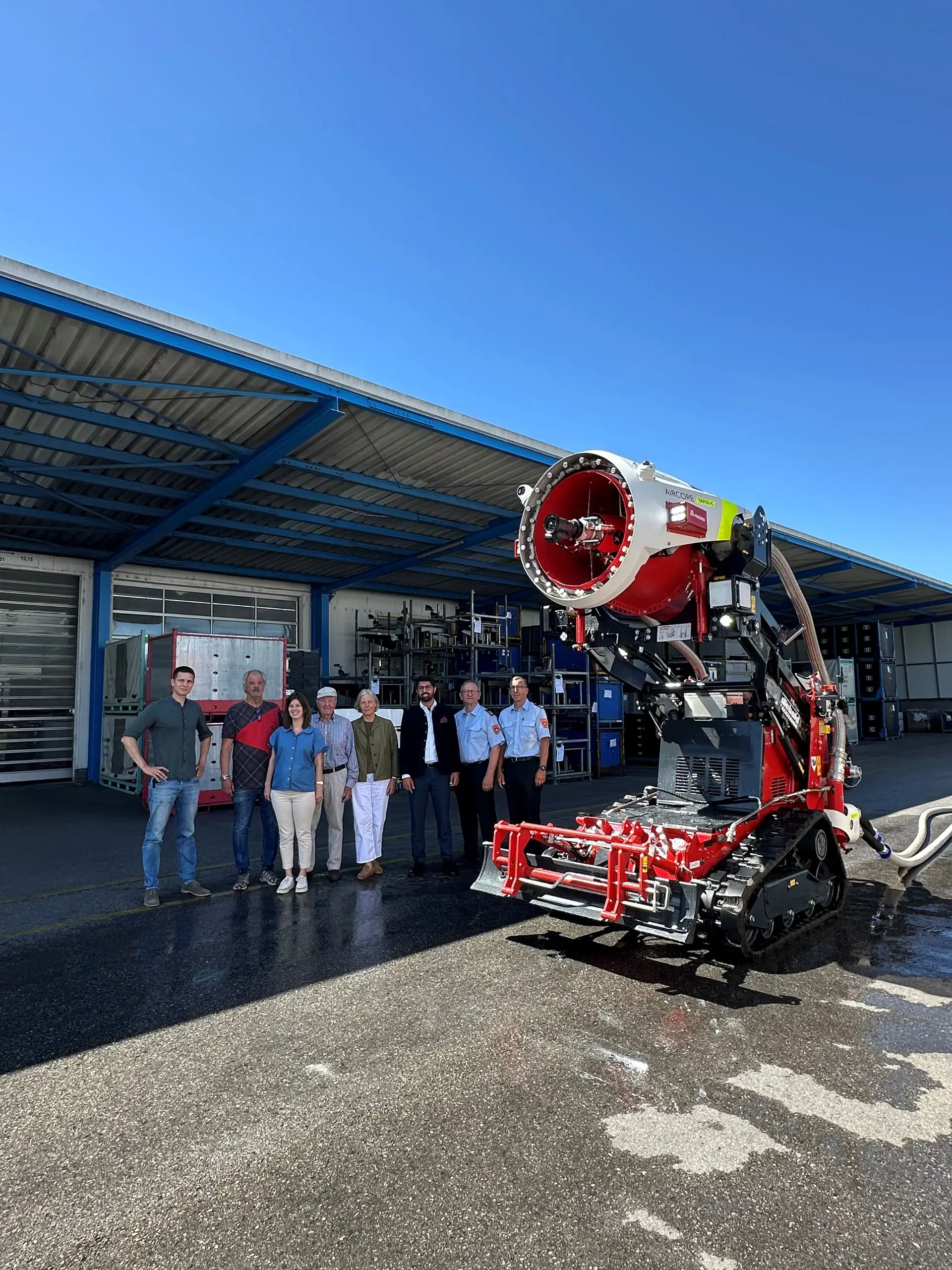 Rosenheim bekommt Hightech-Löschroboter
