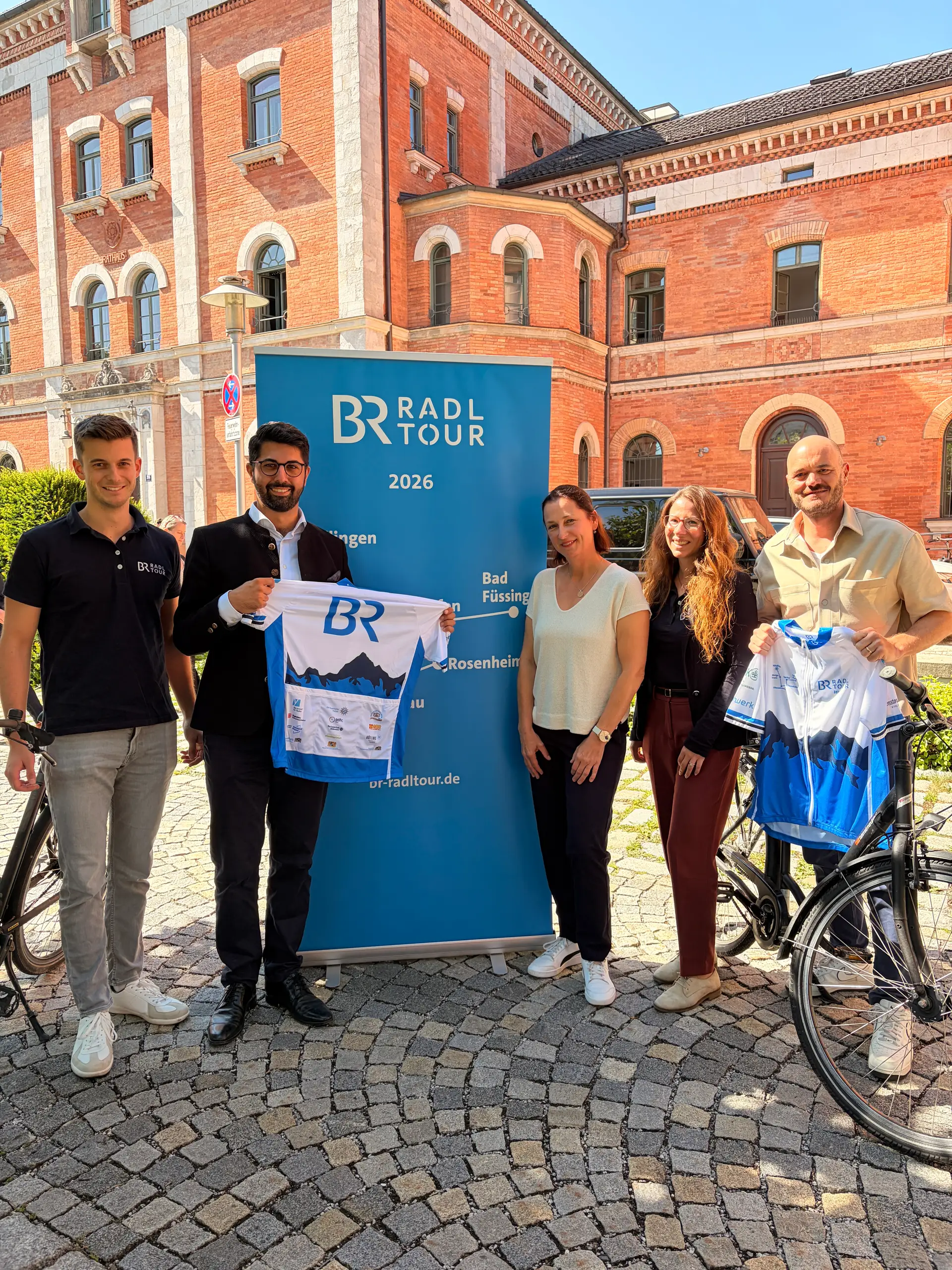 BR-Radltour in Rosenheim: Programm am Ludwigsplatz und Zieleinfahrt bis 17 Uhr
