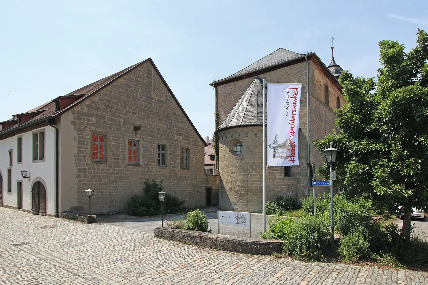 Ansicht des Klosters Wechterswinkel