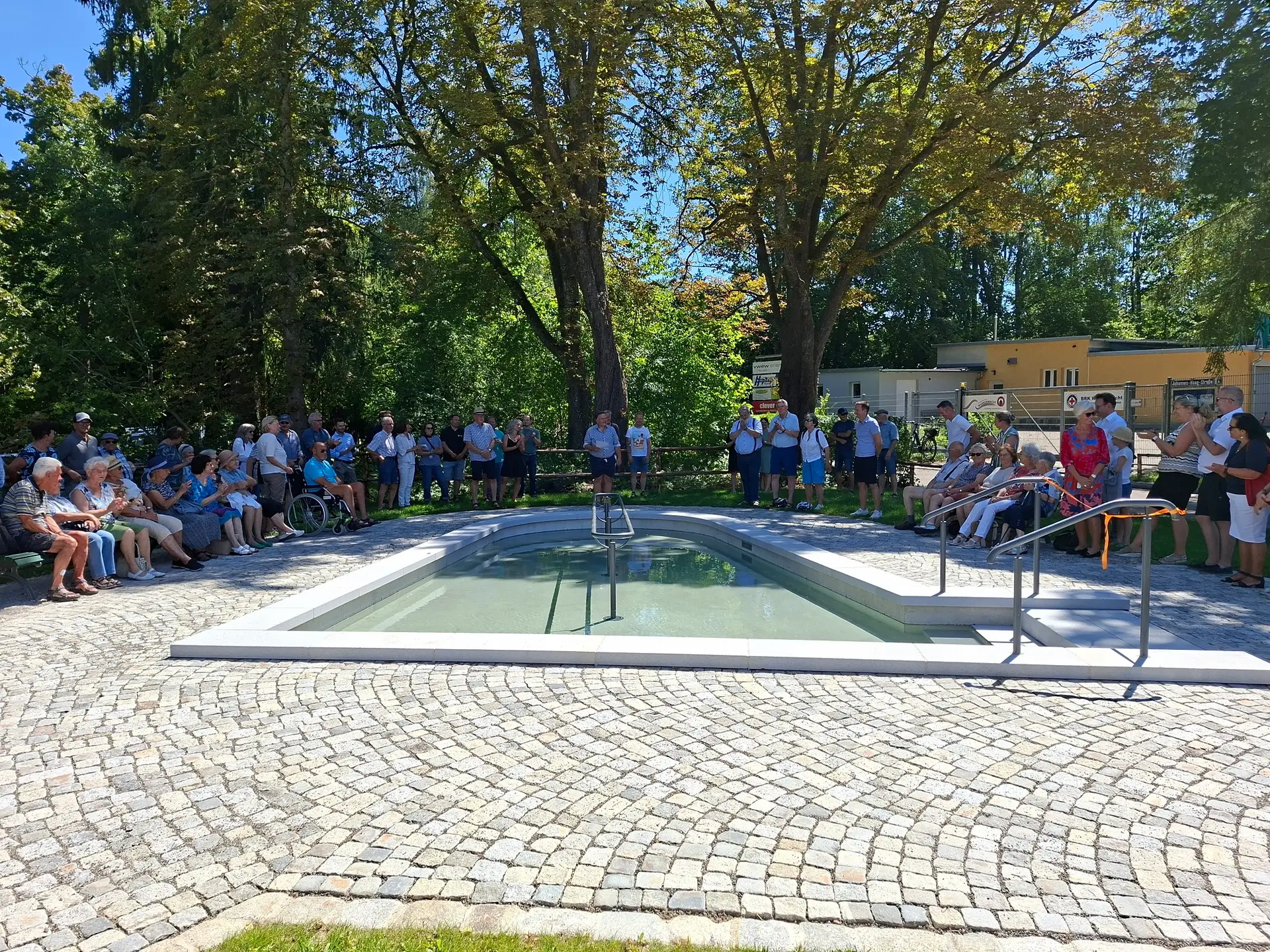 Neue Kneippanlage am Jordanpark ist in Betrieb