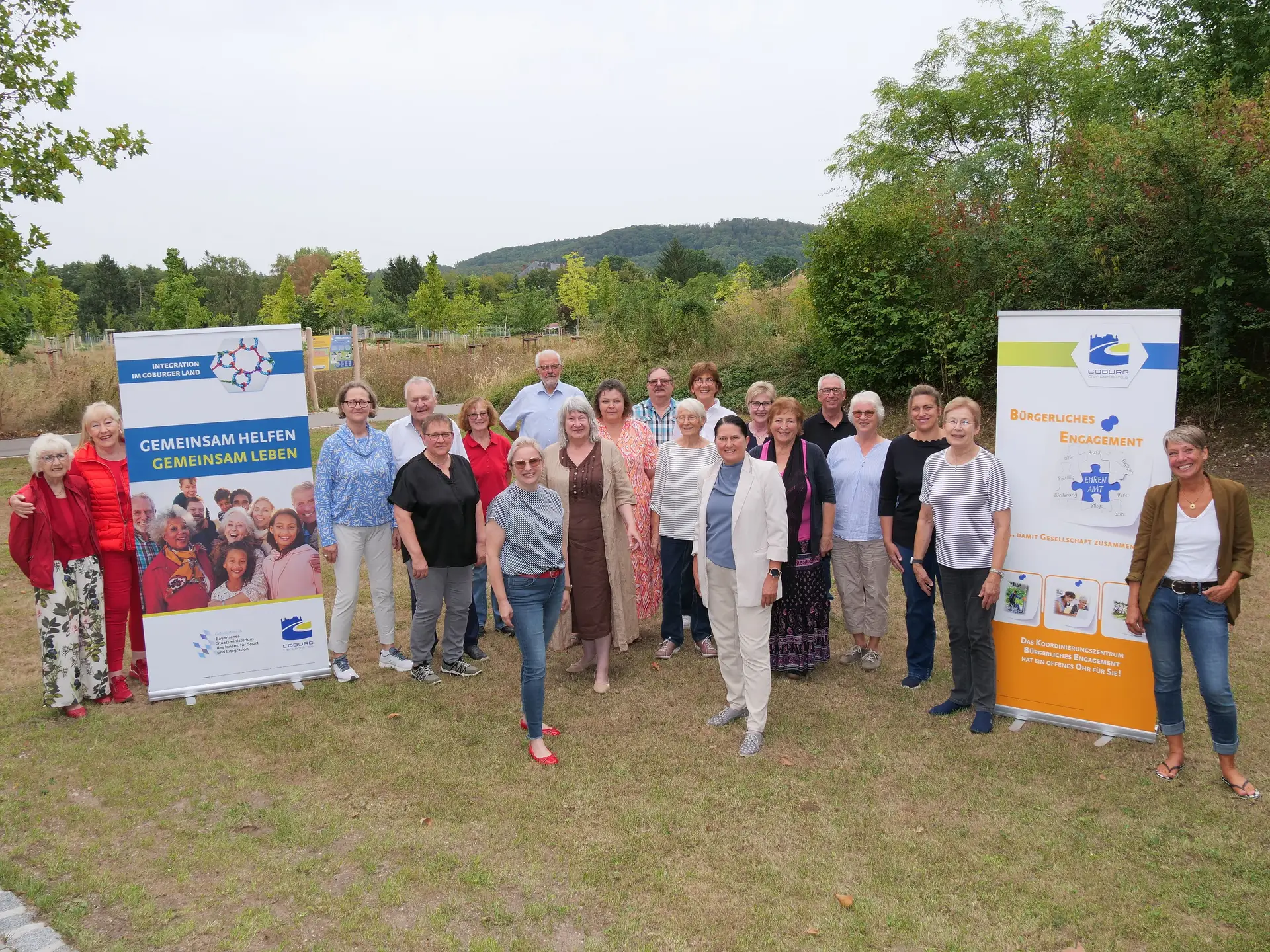 Sie alle haben gemeinsam Kraftquellen entdeckt, neue Impulse gesammelt und die eigenen Ressourcen gestärkt: Die Teilnehmerinnen und Teilnehmer des Workshops im Haus der Regionalentwicklung des Landratsamtes Coburg.