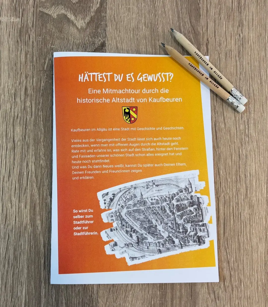 Geführte Altstadtrallye „Hättest Du es gewusst?“ für Schulkinder