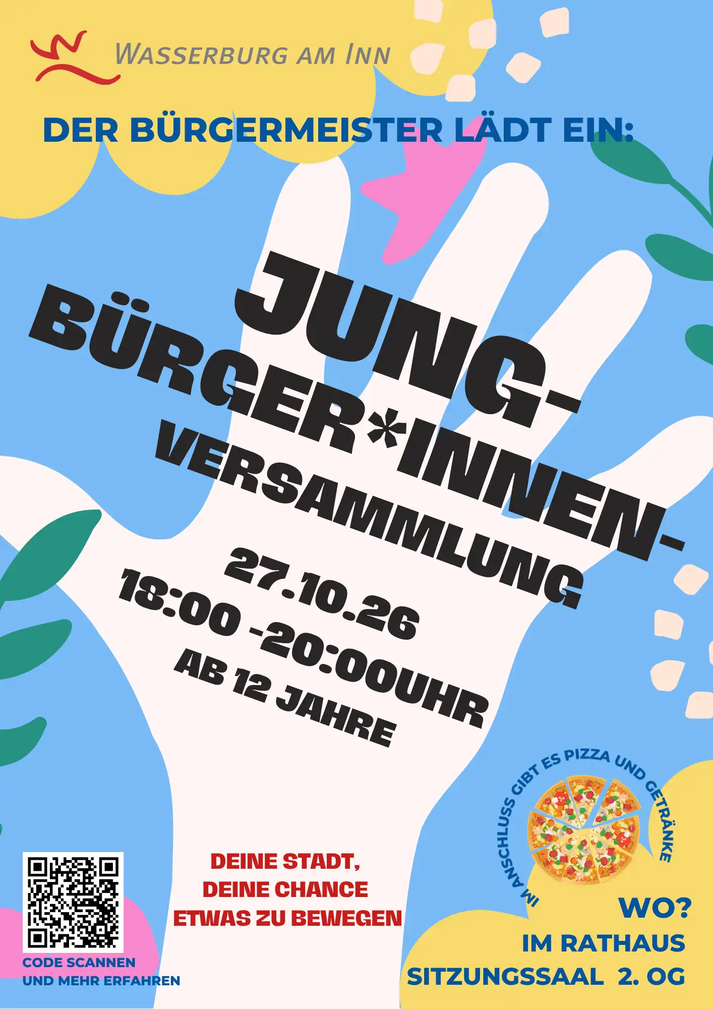 Einladung zur Jungbürger*innenversammlung – dabei sein lohnt sich!