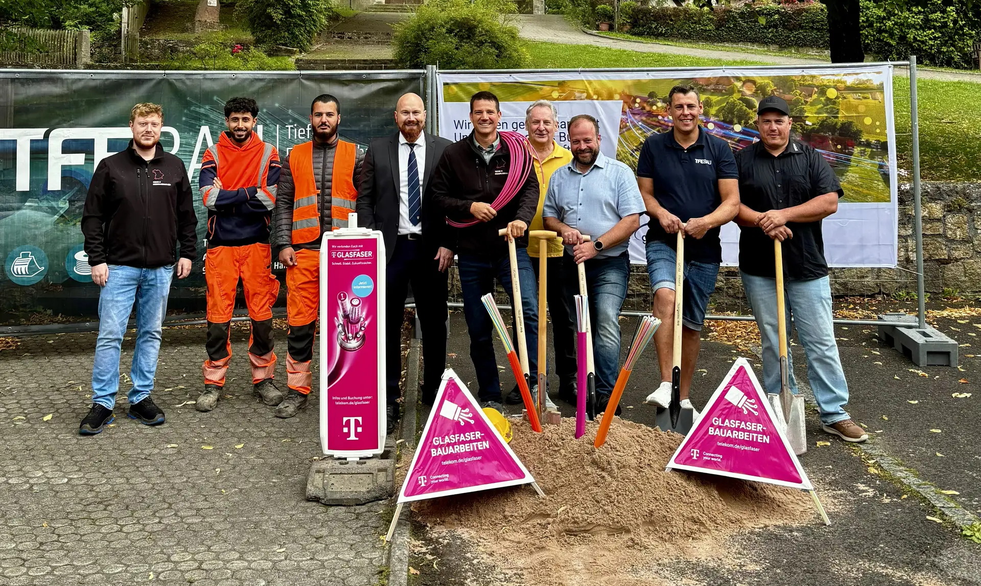 Glasfaserausbau in Ostheim v. d. Rhön startet mit letztem Bauabschnitt